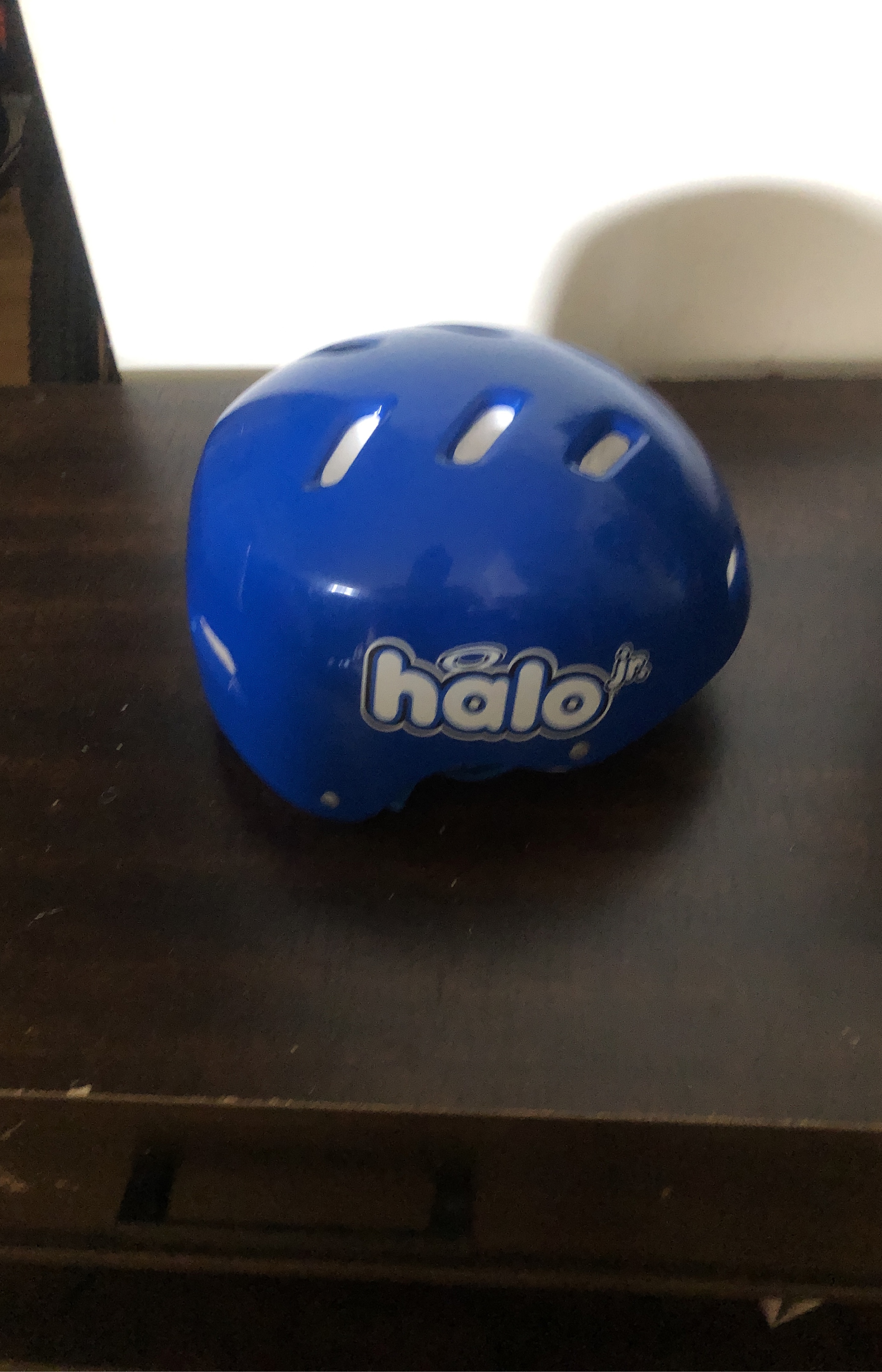 Halo Jr. Blue Kids Helmet#Freecycle thumbnail