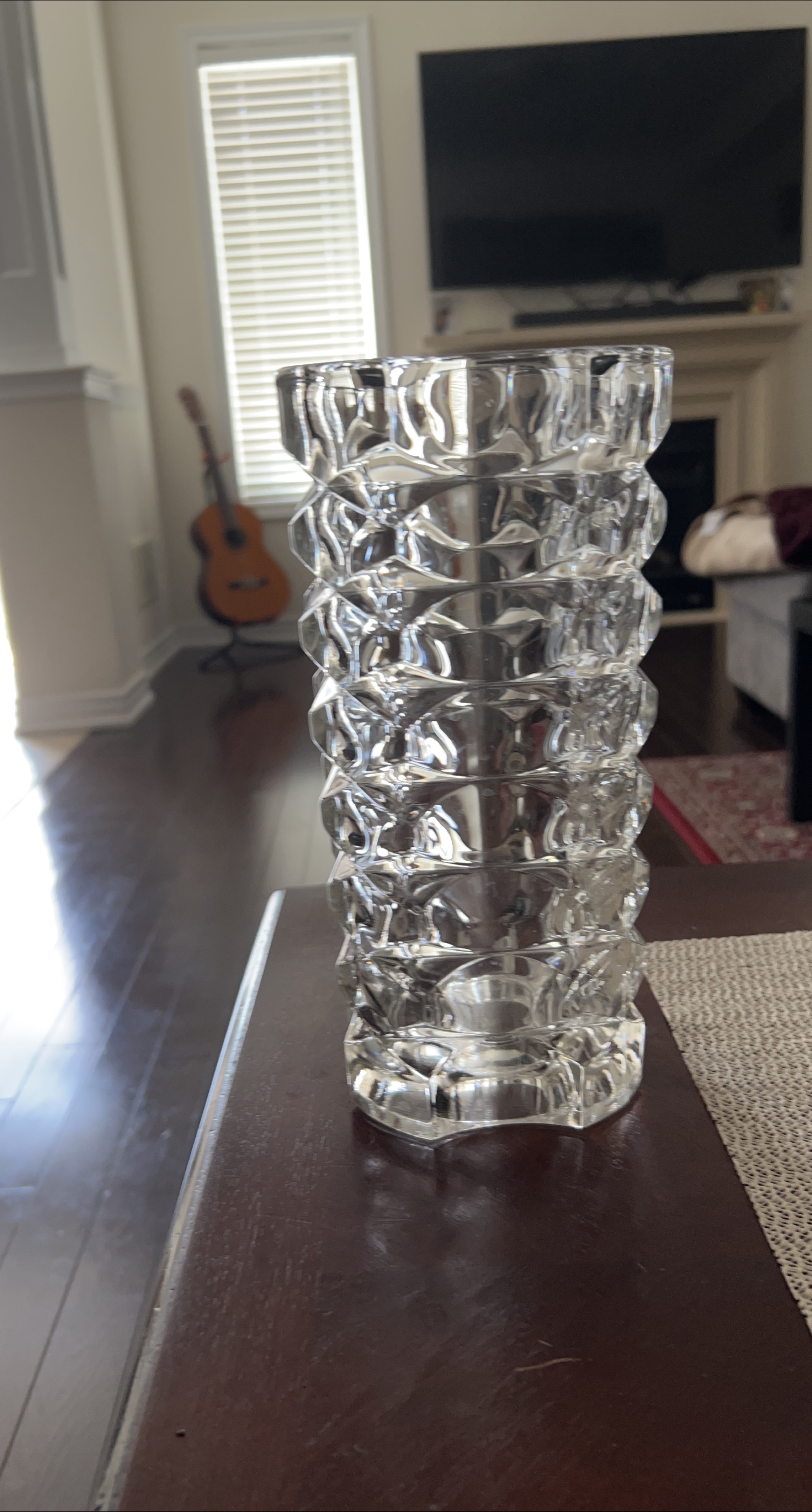 Crystal Glass Vase - Home Decor thumbnail