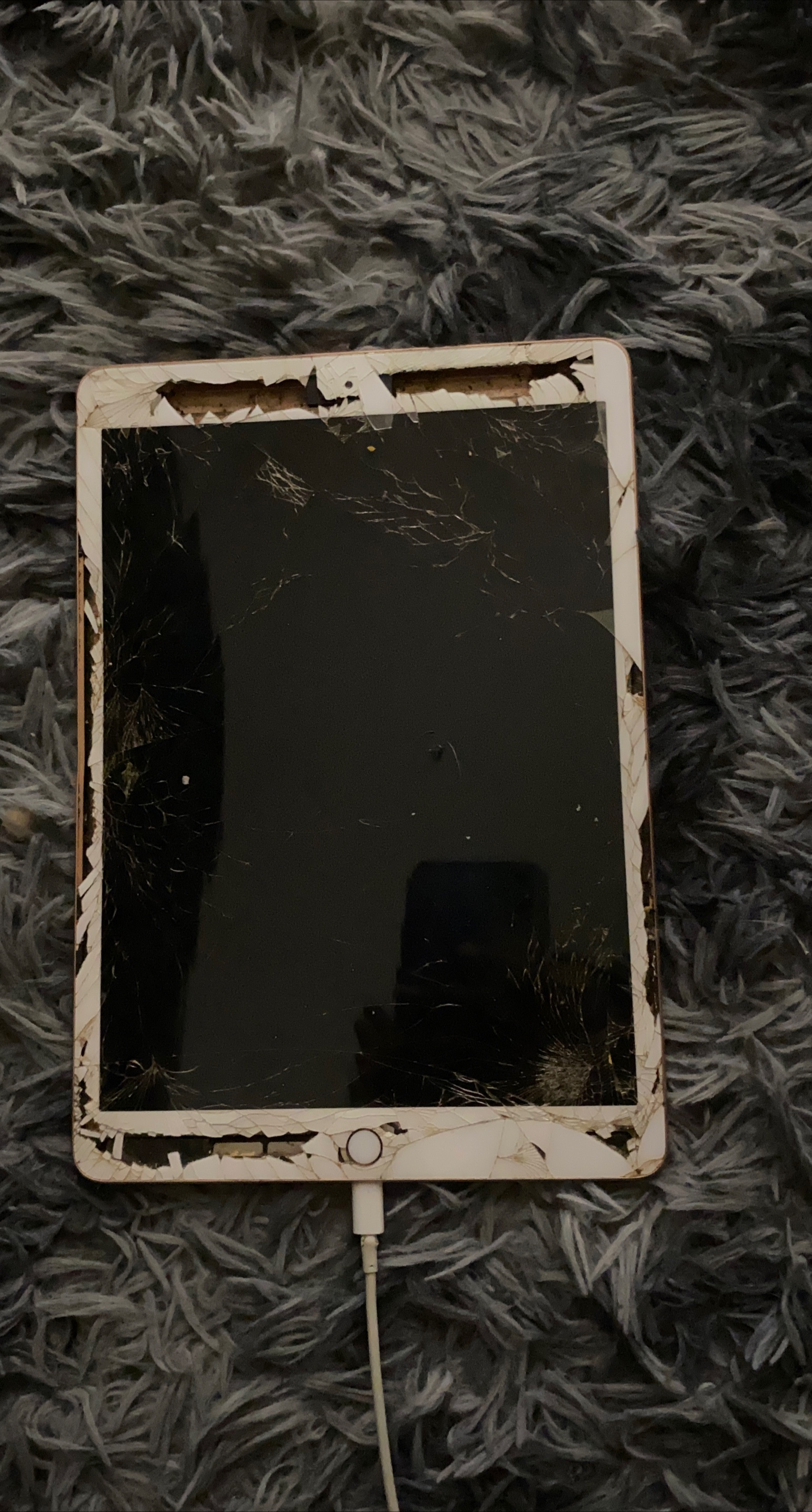 Damaged iPad - For Parts Only thumbnail