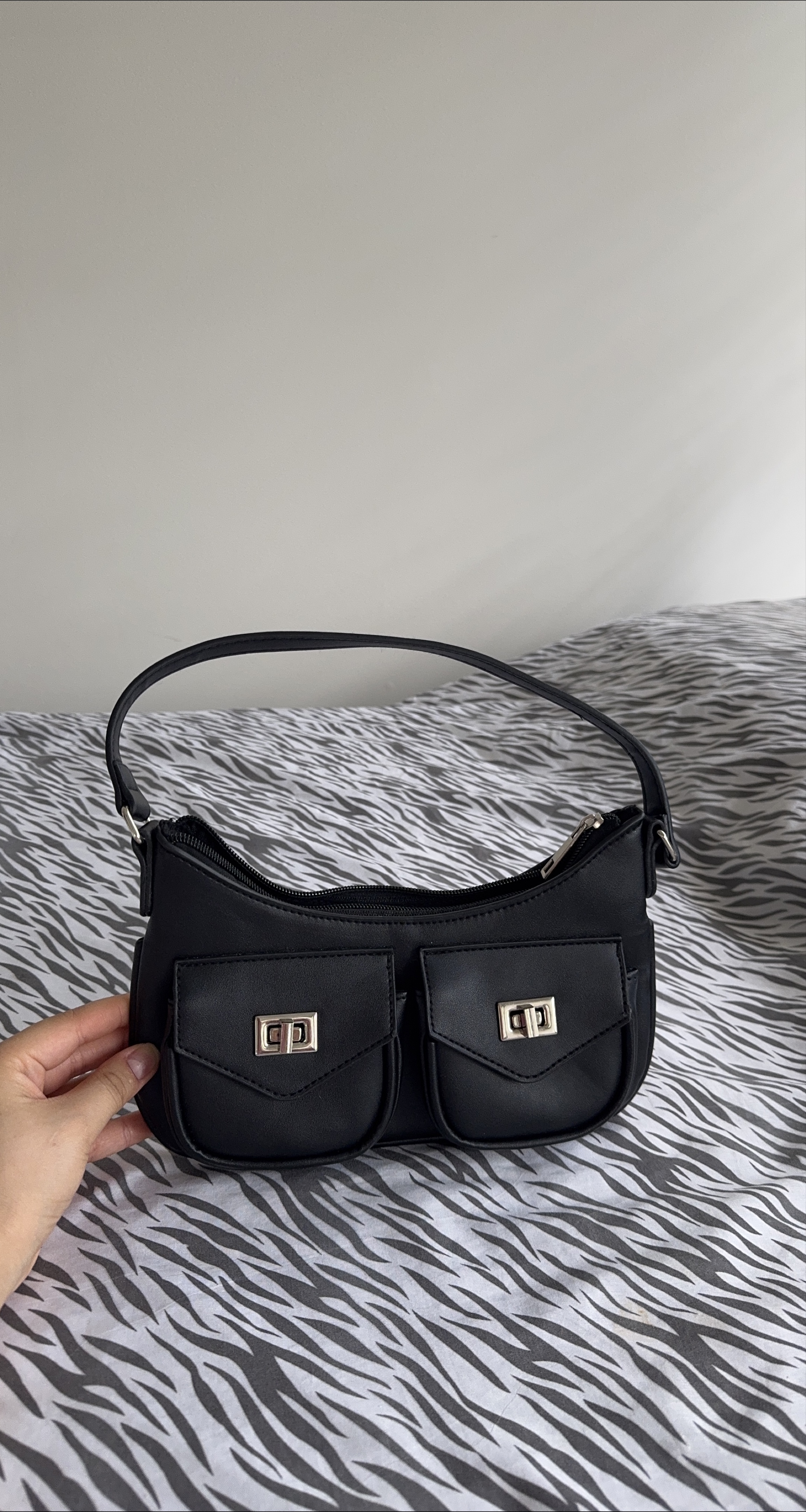 Black Mini Shoulder Bag thumbnail