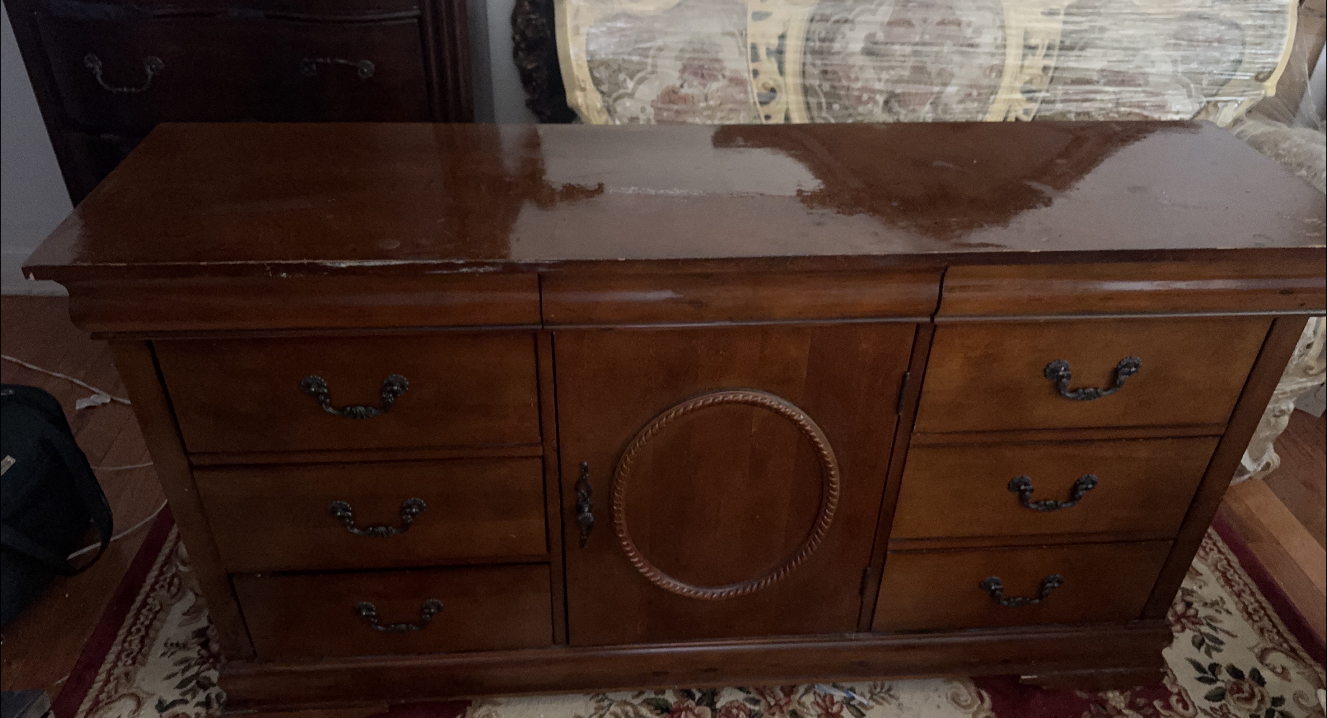 Vintage Wooden Dresser thumbnail