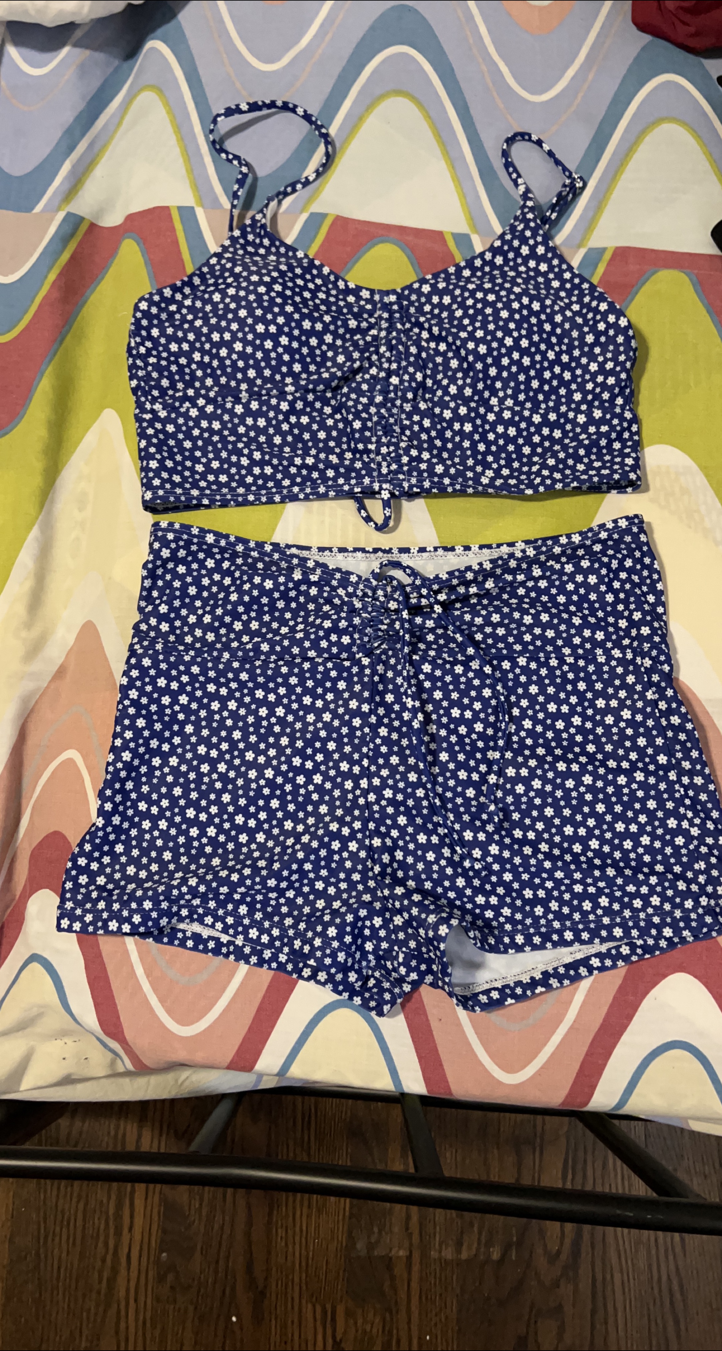 Blue Floral Two-Piece Set thumbnail
