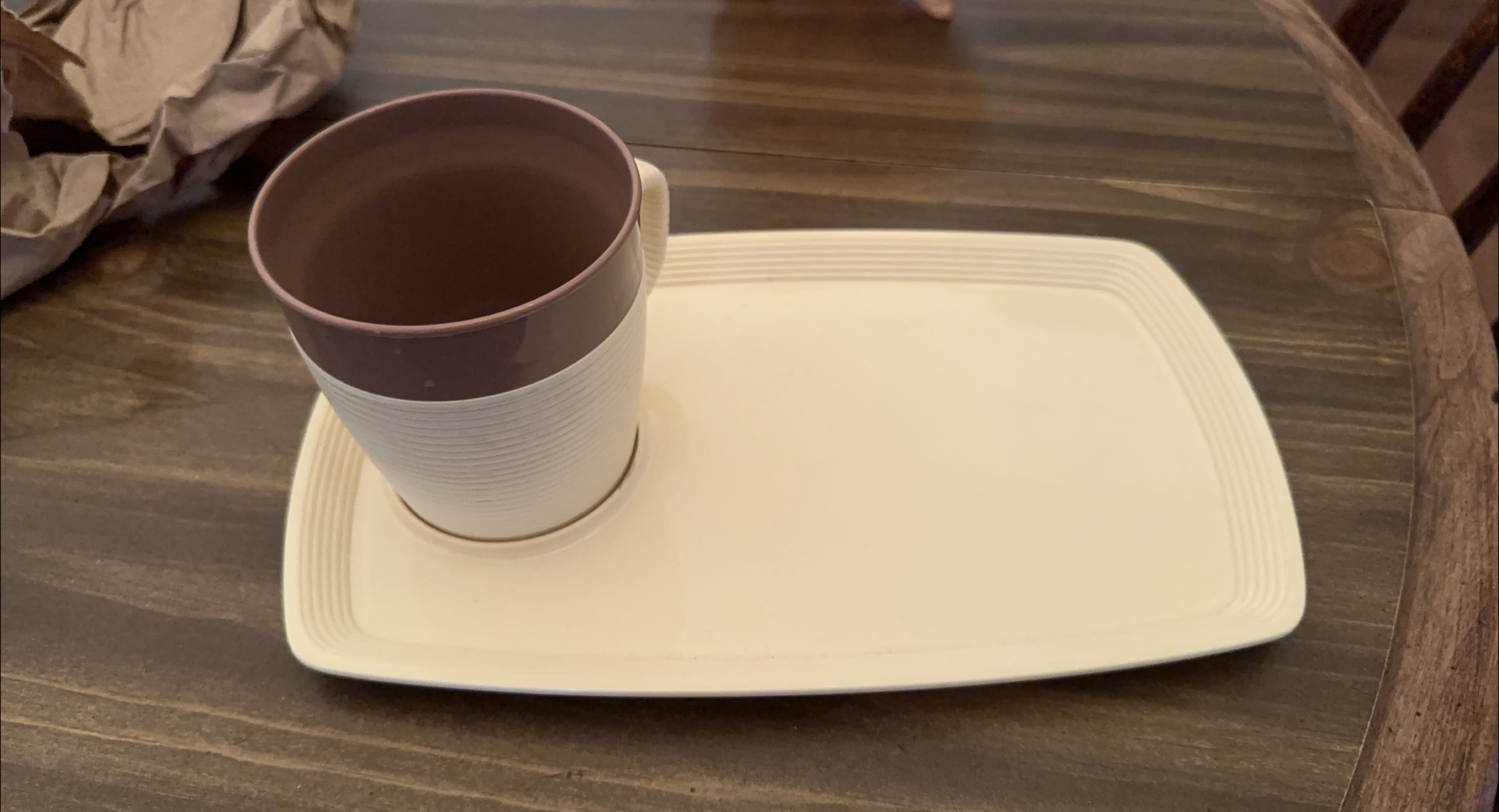 Vintage Mug & Tray Set thumbnail