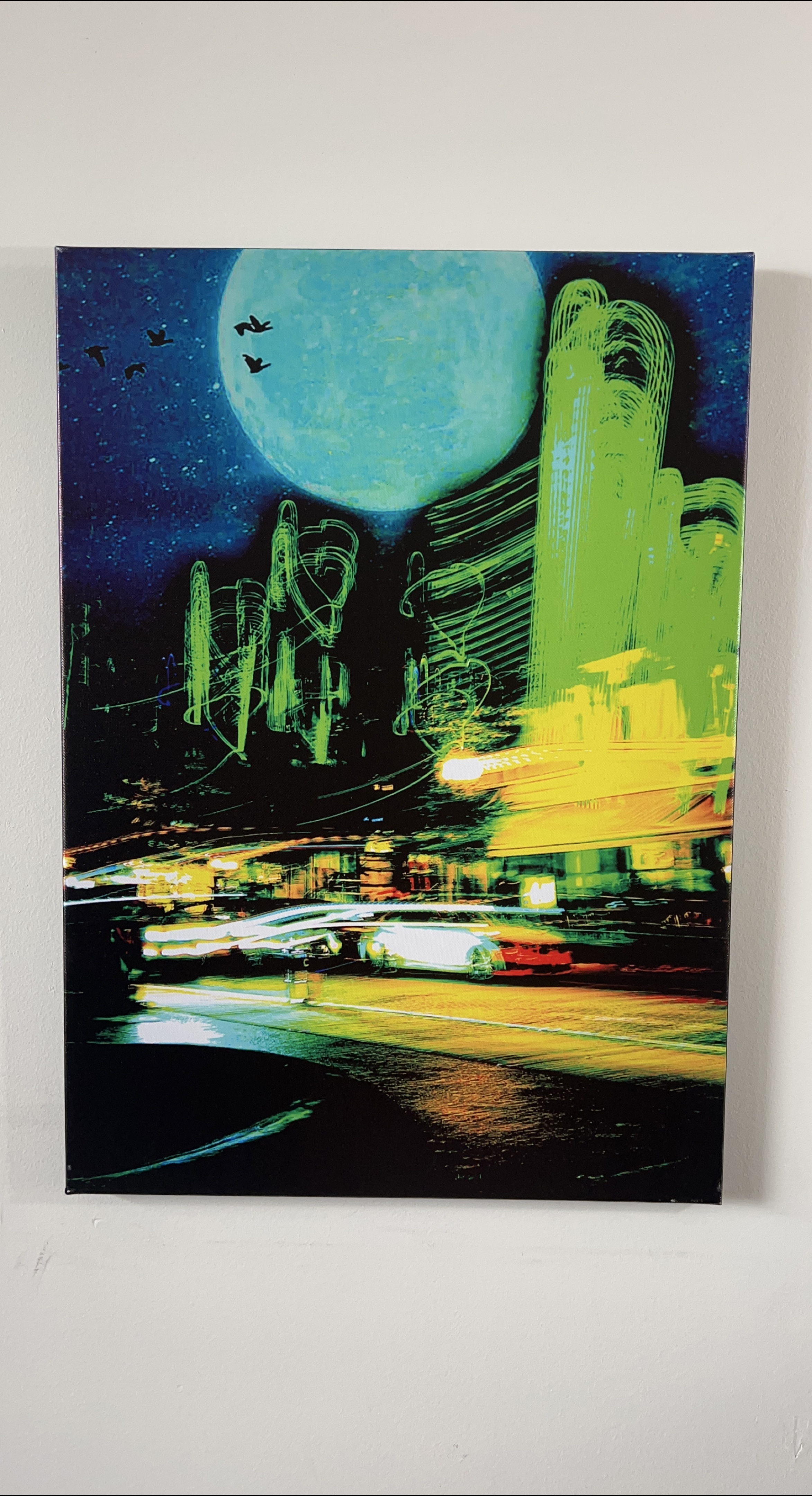 Abstract Photograph of Yorkville on Canvas thumbnail