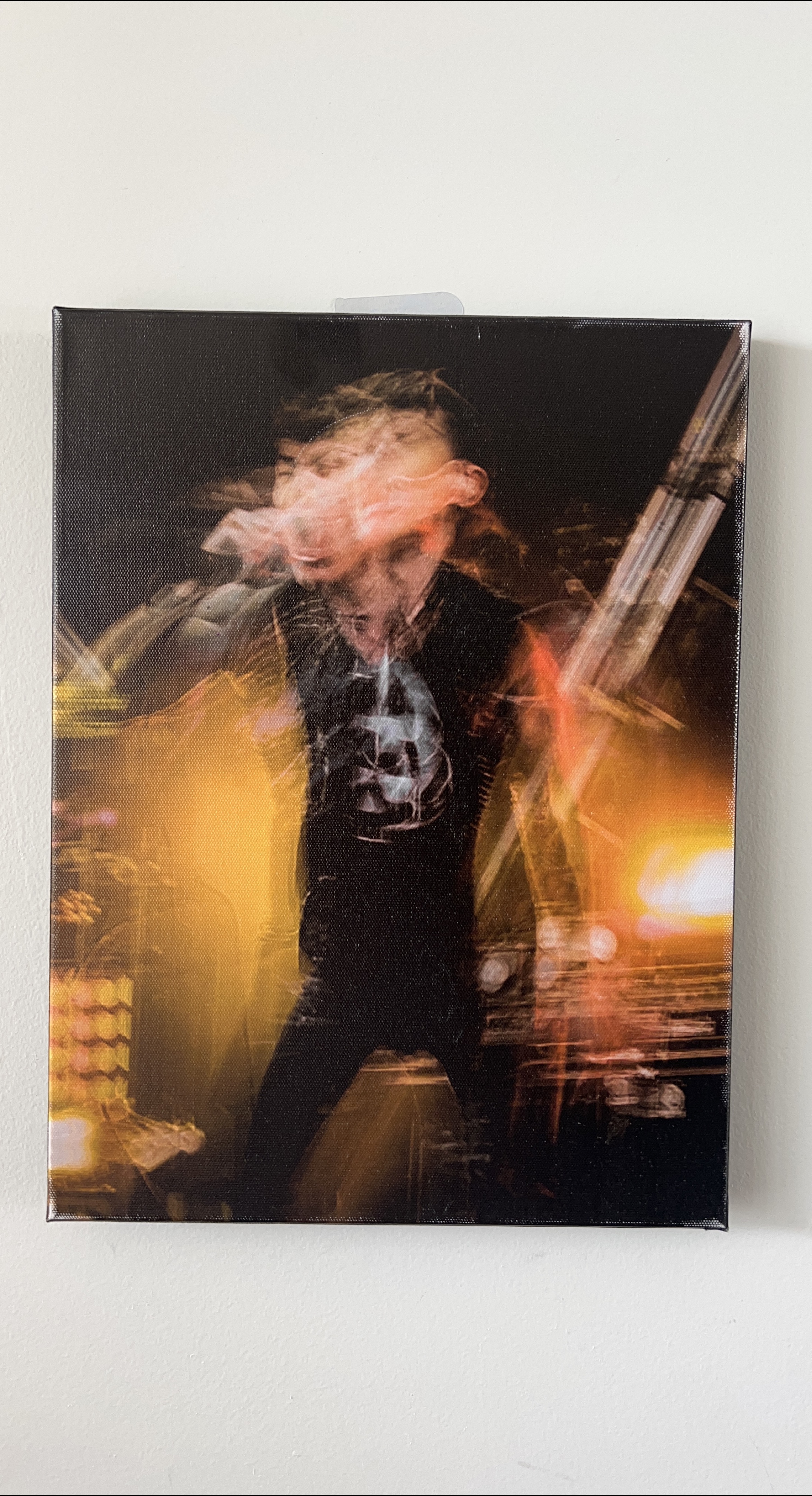 Photo of Davey Havok of AFI Printed on Canvas thumbnail