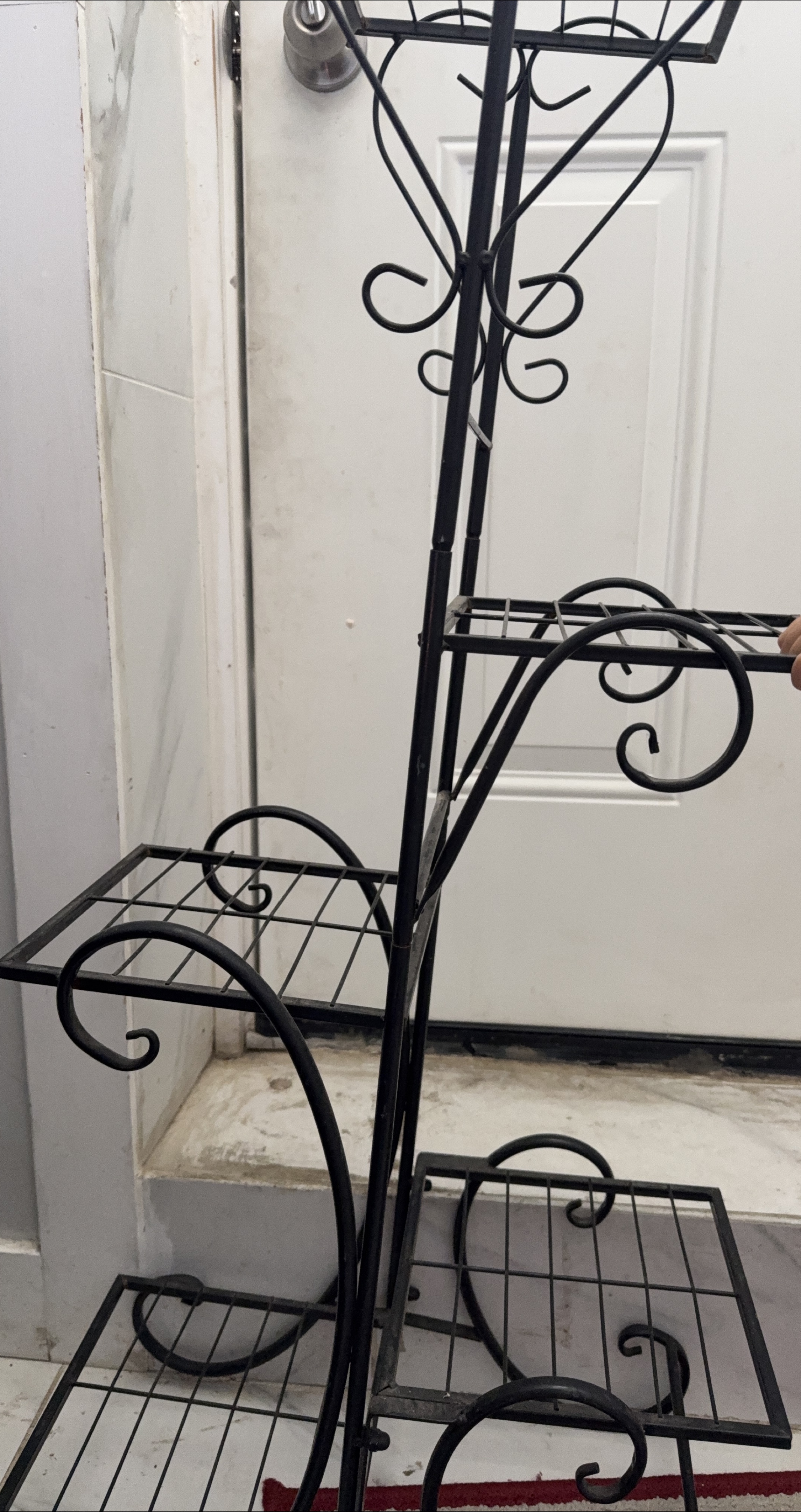 Metal Plant Stand - Black thumbnail