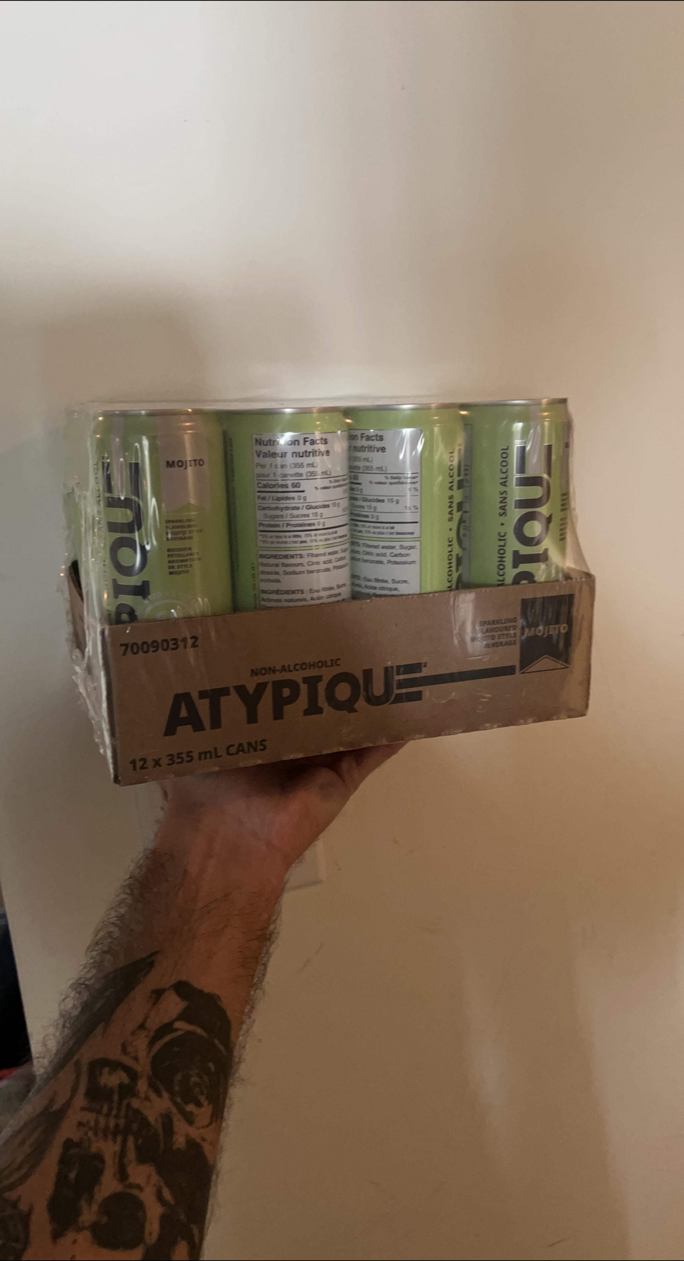 Atypique Mojito 12 x 355 mL Cans thumbnail