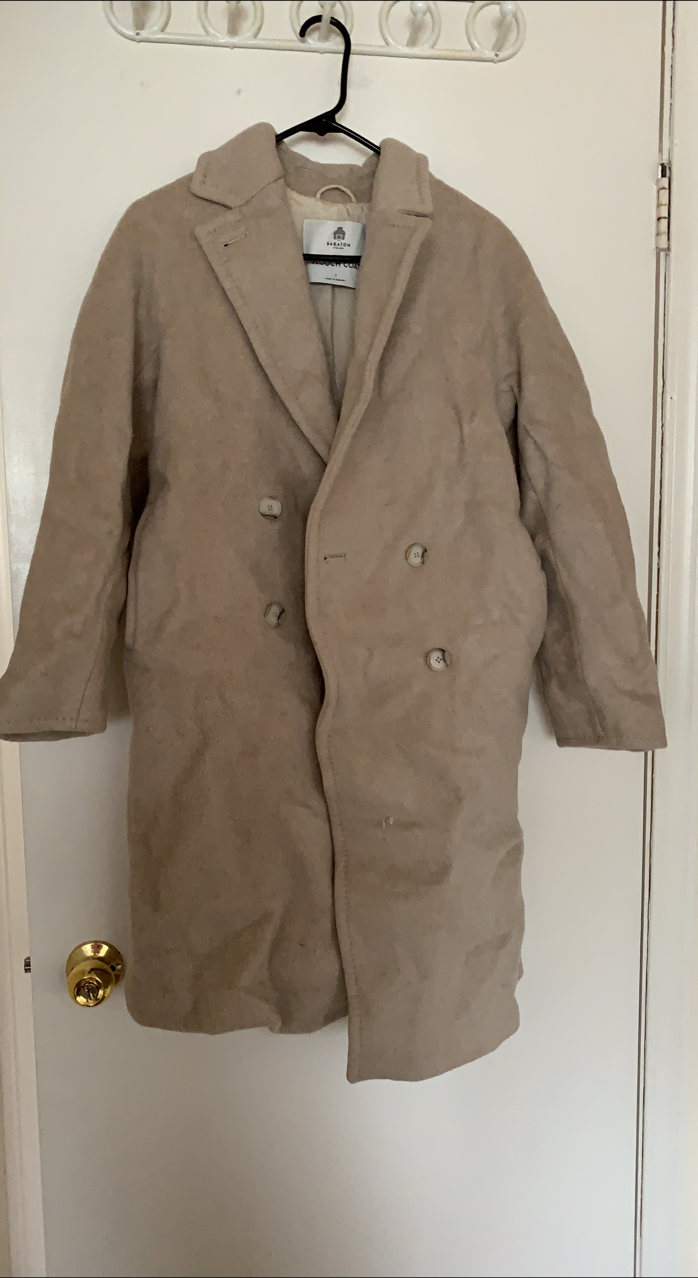 Babaton Slouch Coat - Size 1 thumbnail