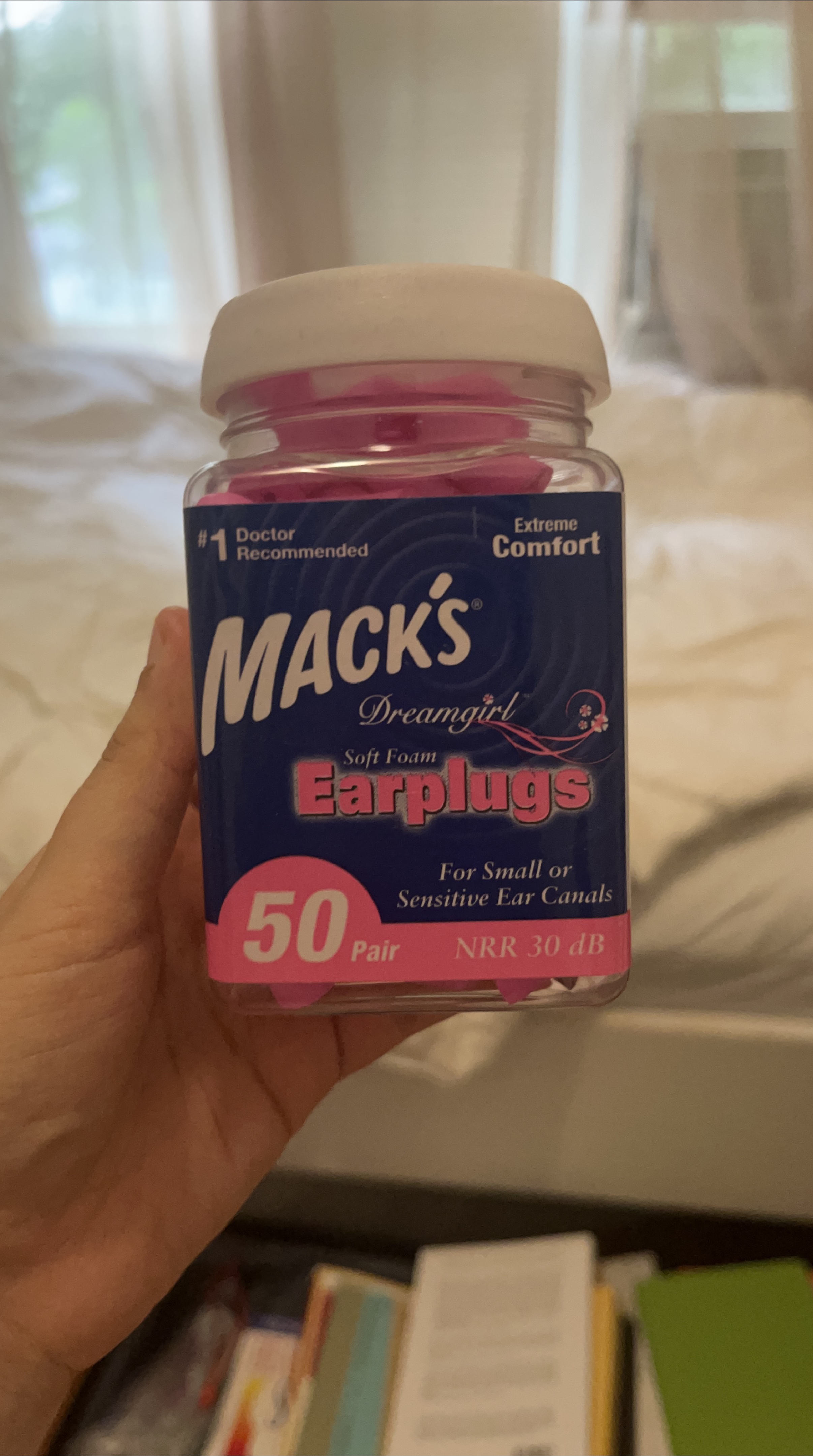 Mack's Dreamgirl Earplugs - 50 Pair thumbnail
