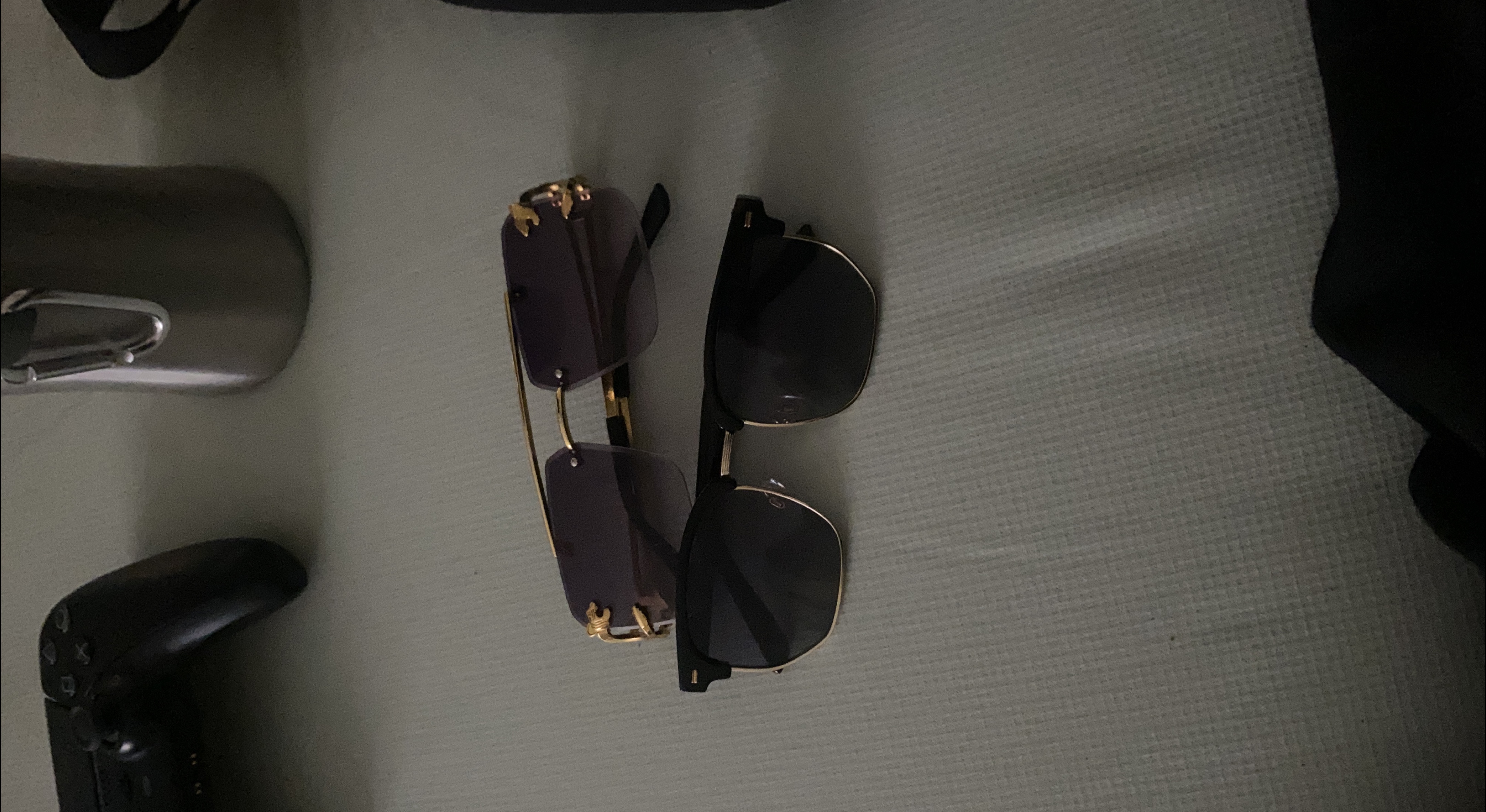Sunglasses - Gold and Black Frames thumbnail