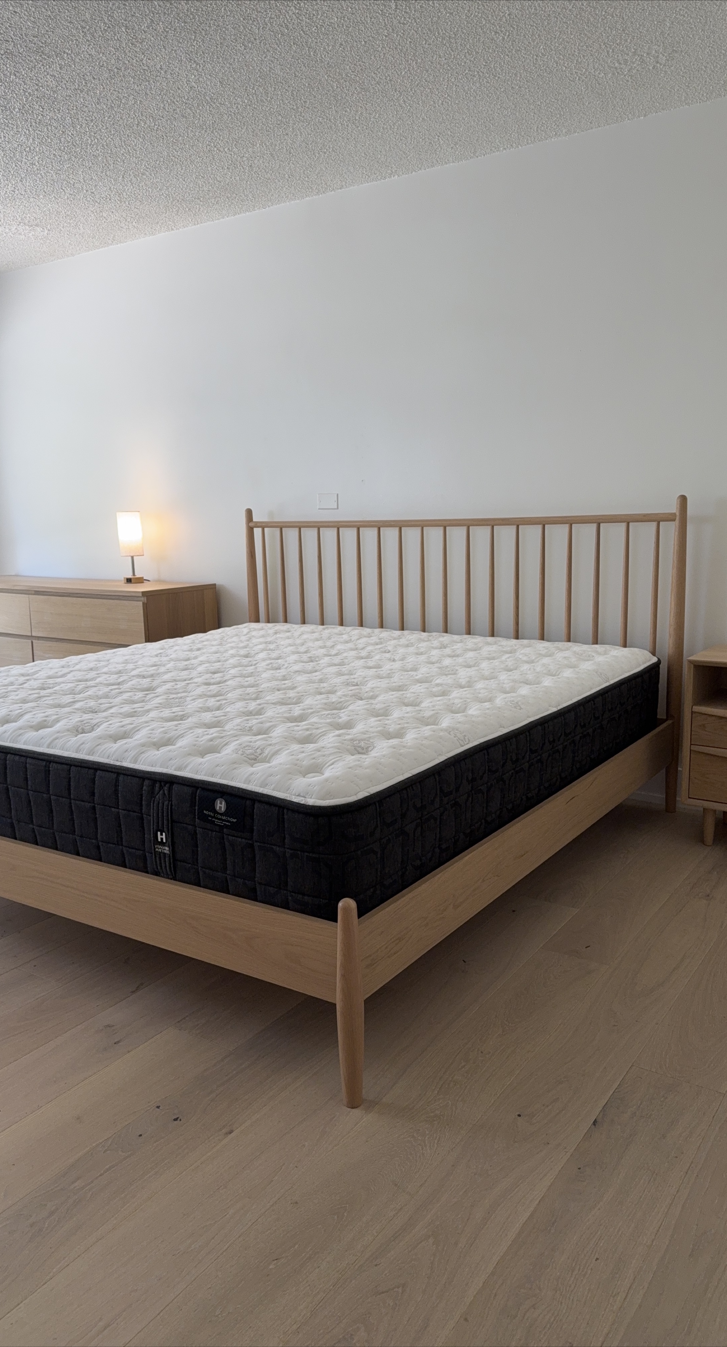 ARTICLE Oak King Bed Frame thumbnail