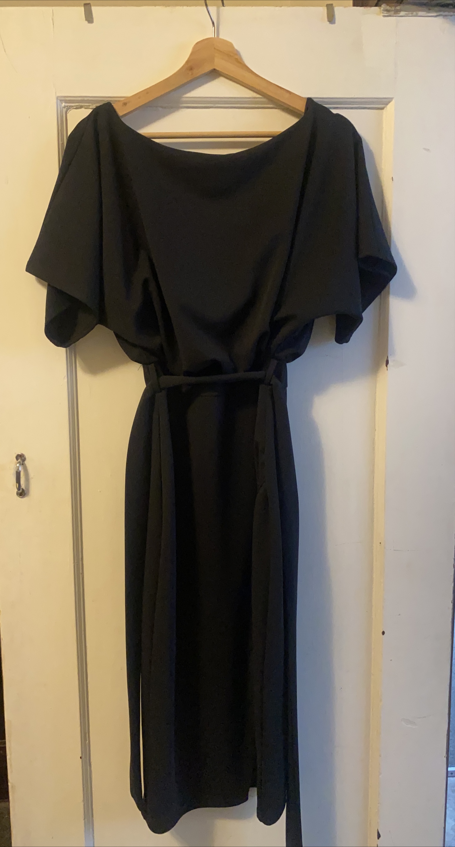 Black Dress with Belt thumbnail
