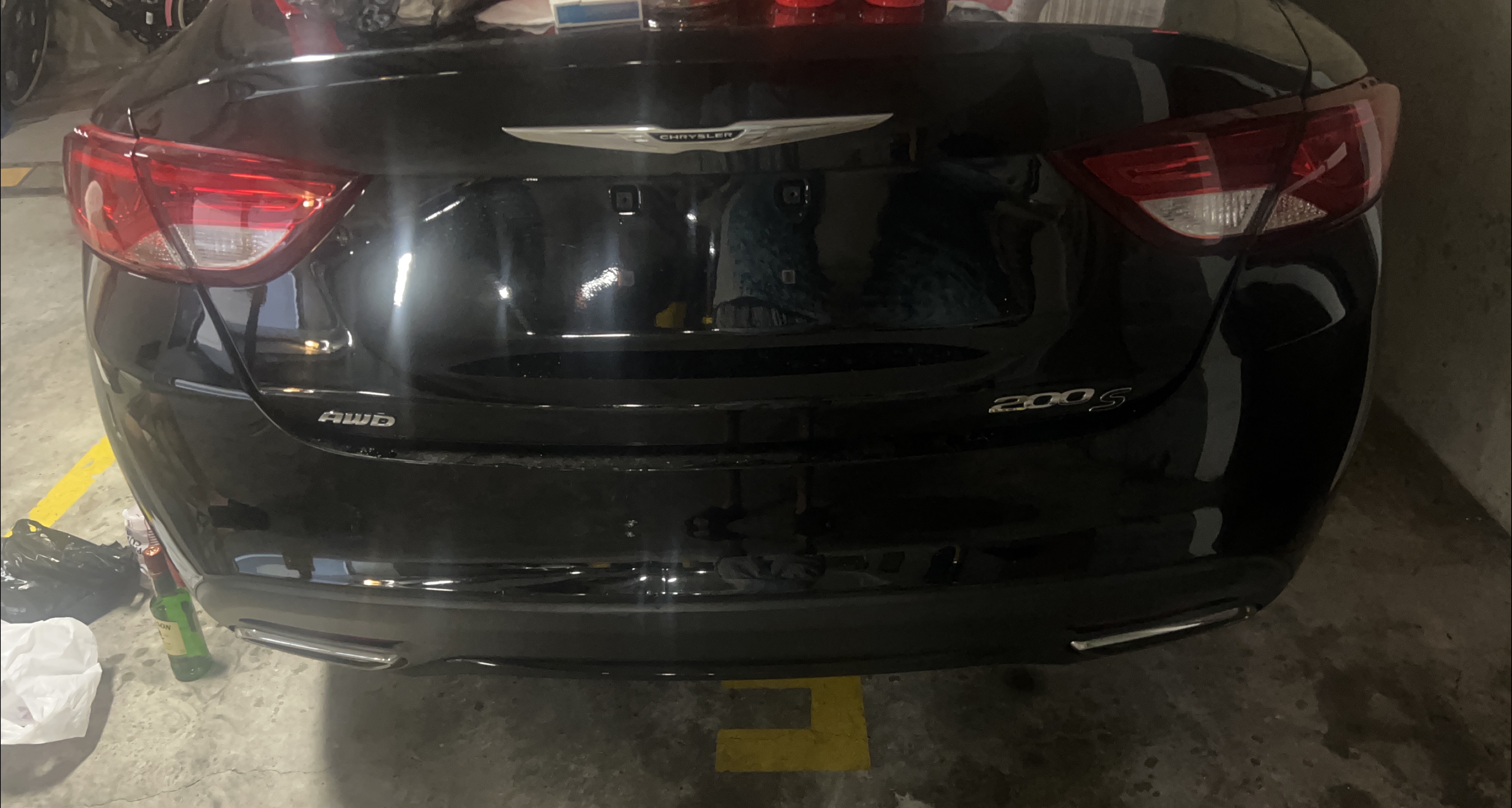 Chrysler 200S AWD - Black Sedan 2016 thumbnail
