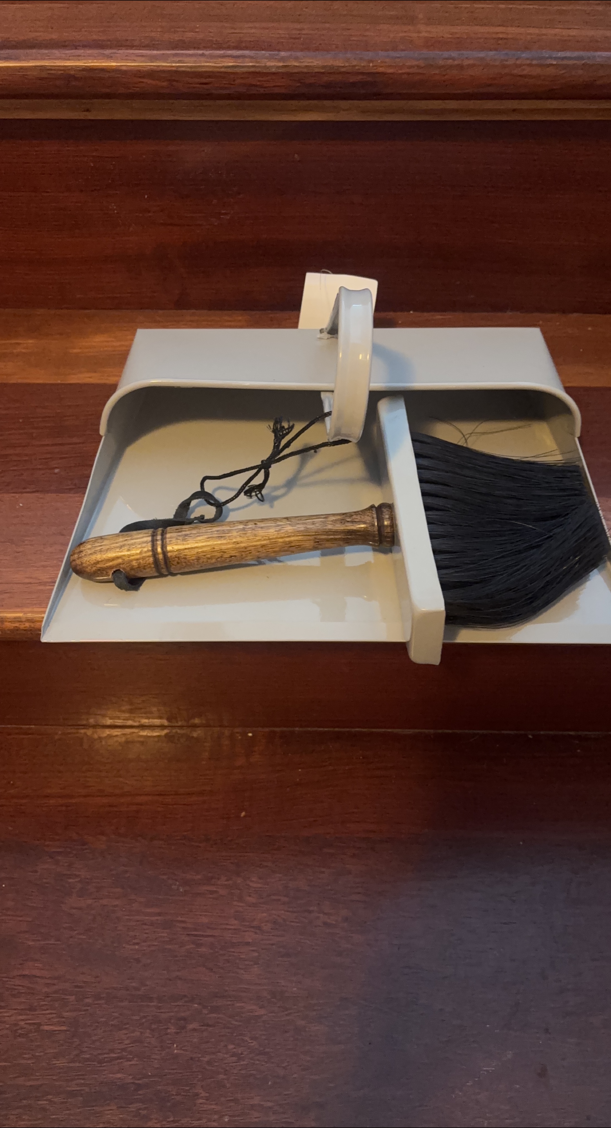 Metal Dustpan and Brush Set- New thumbnail