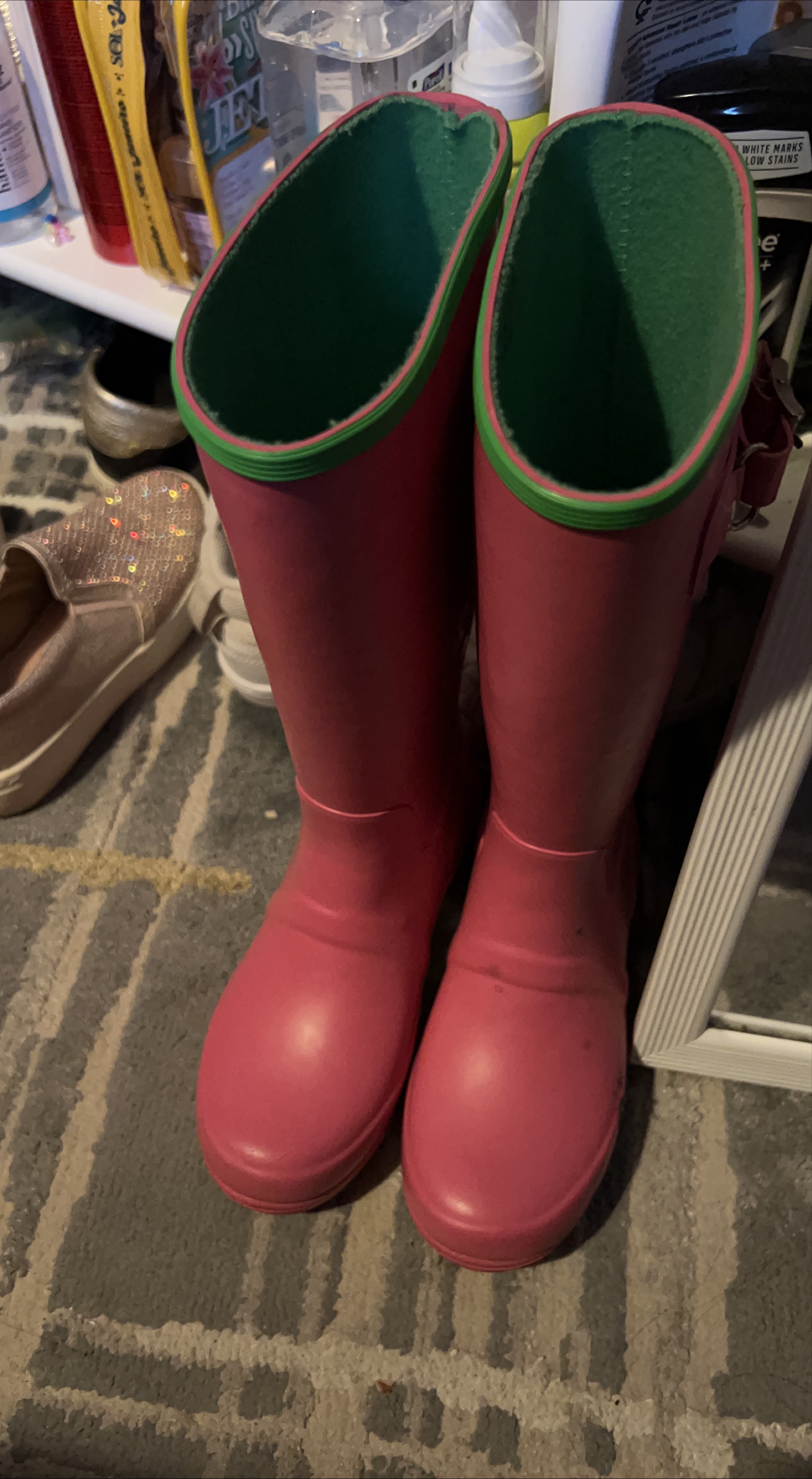 Pink Rain Boots thumbnail