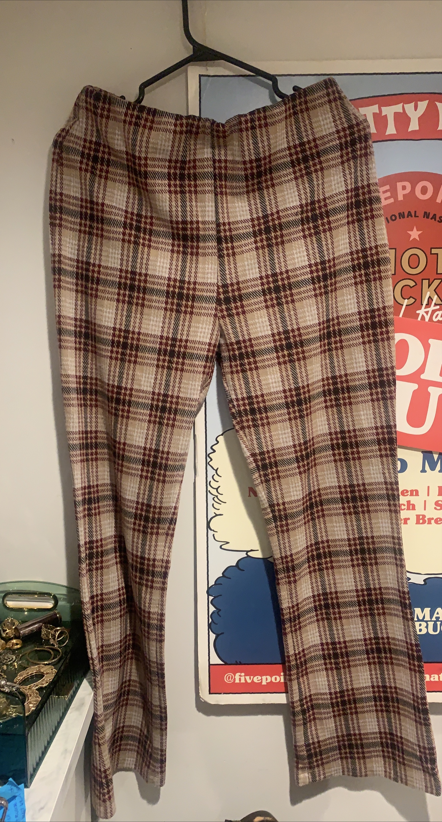 Moving Sale! Stretchy Comfy Plaid Twik Pants thumbnail