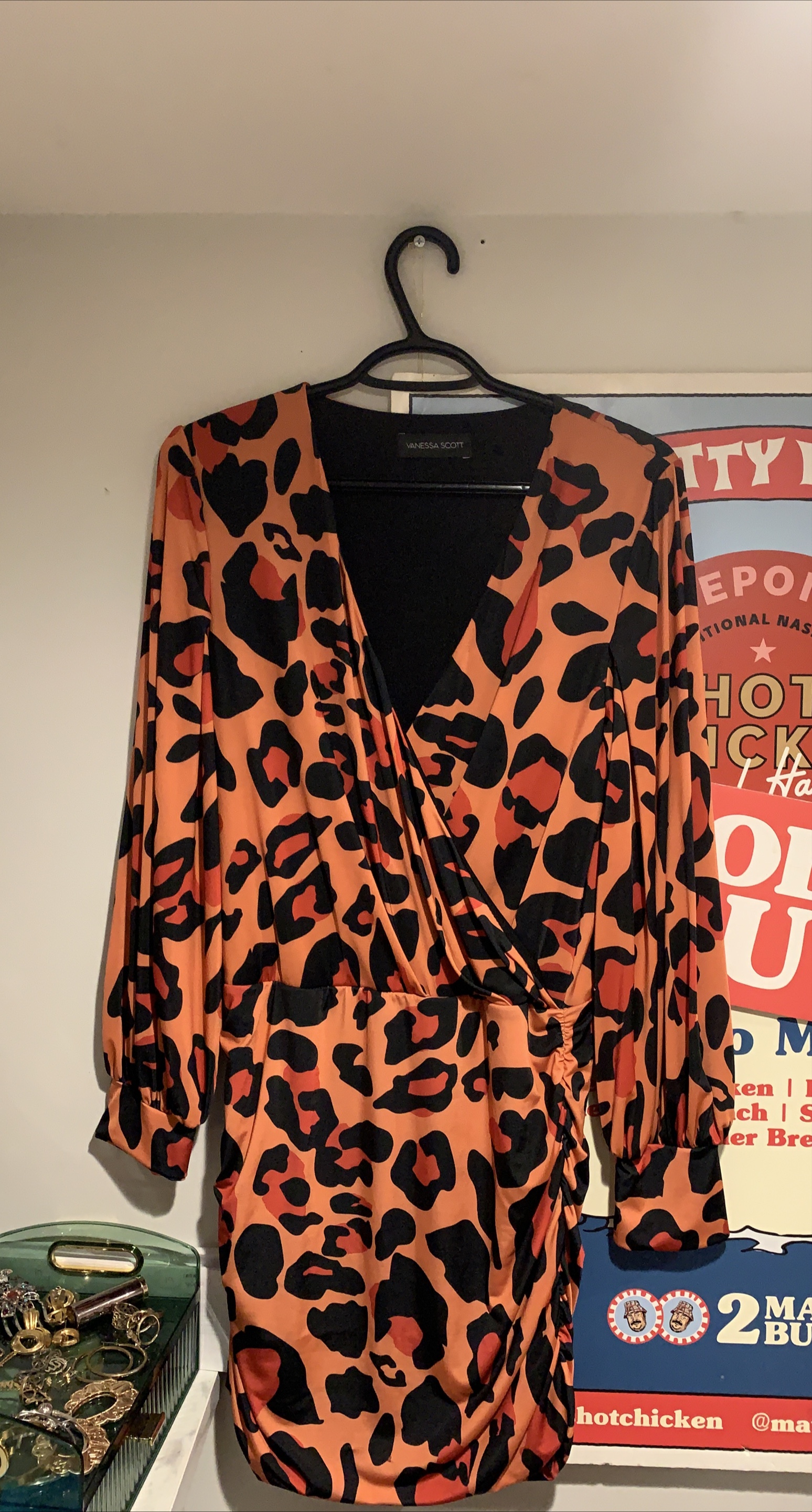 Moving Sale! Vanessa Scott Leopard Print Dress thumbnail