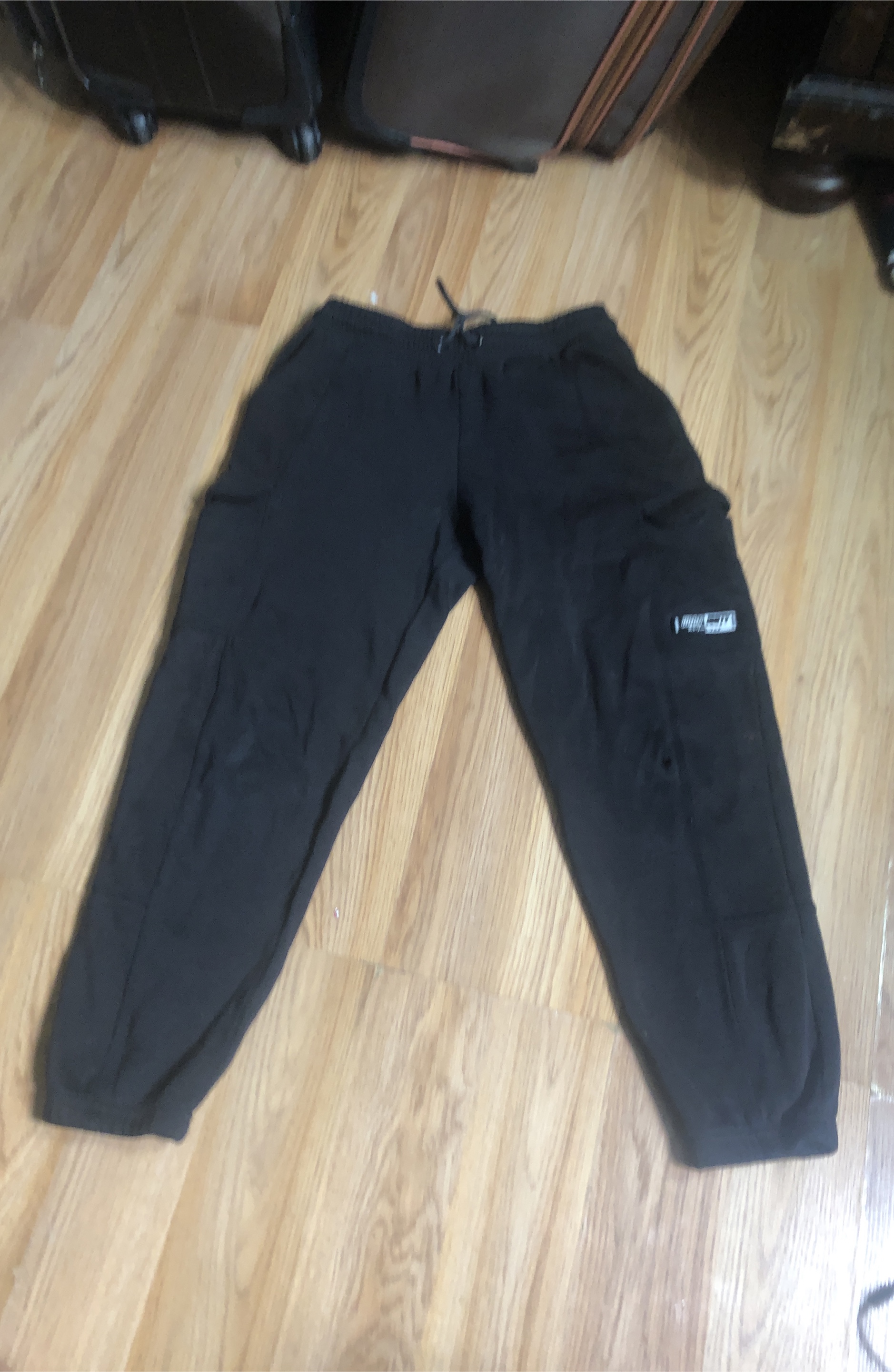 Black Cargo Sweatpants thumbnail