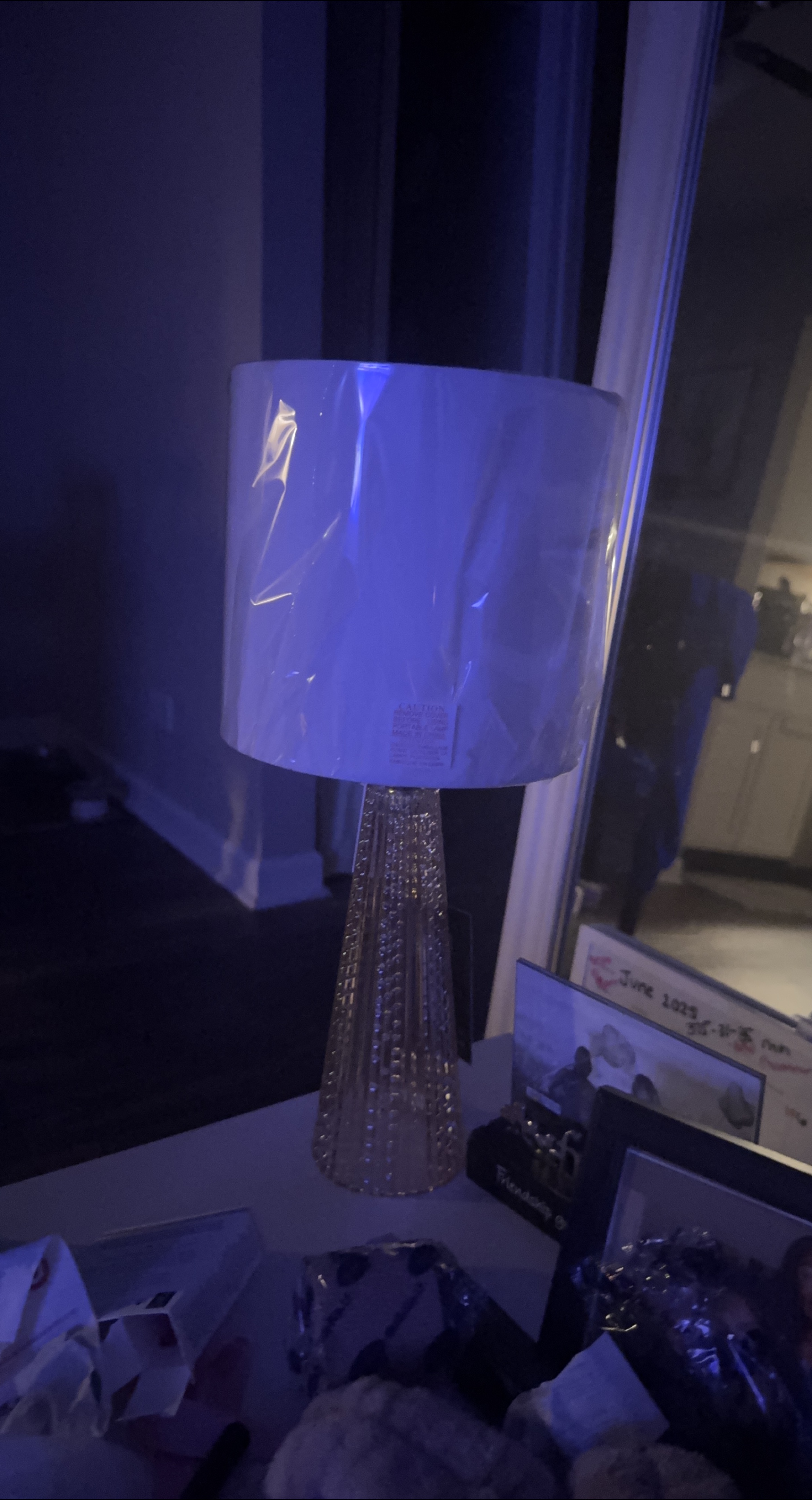 Table Lamp with Gold Base thumbnail