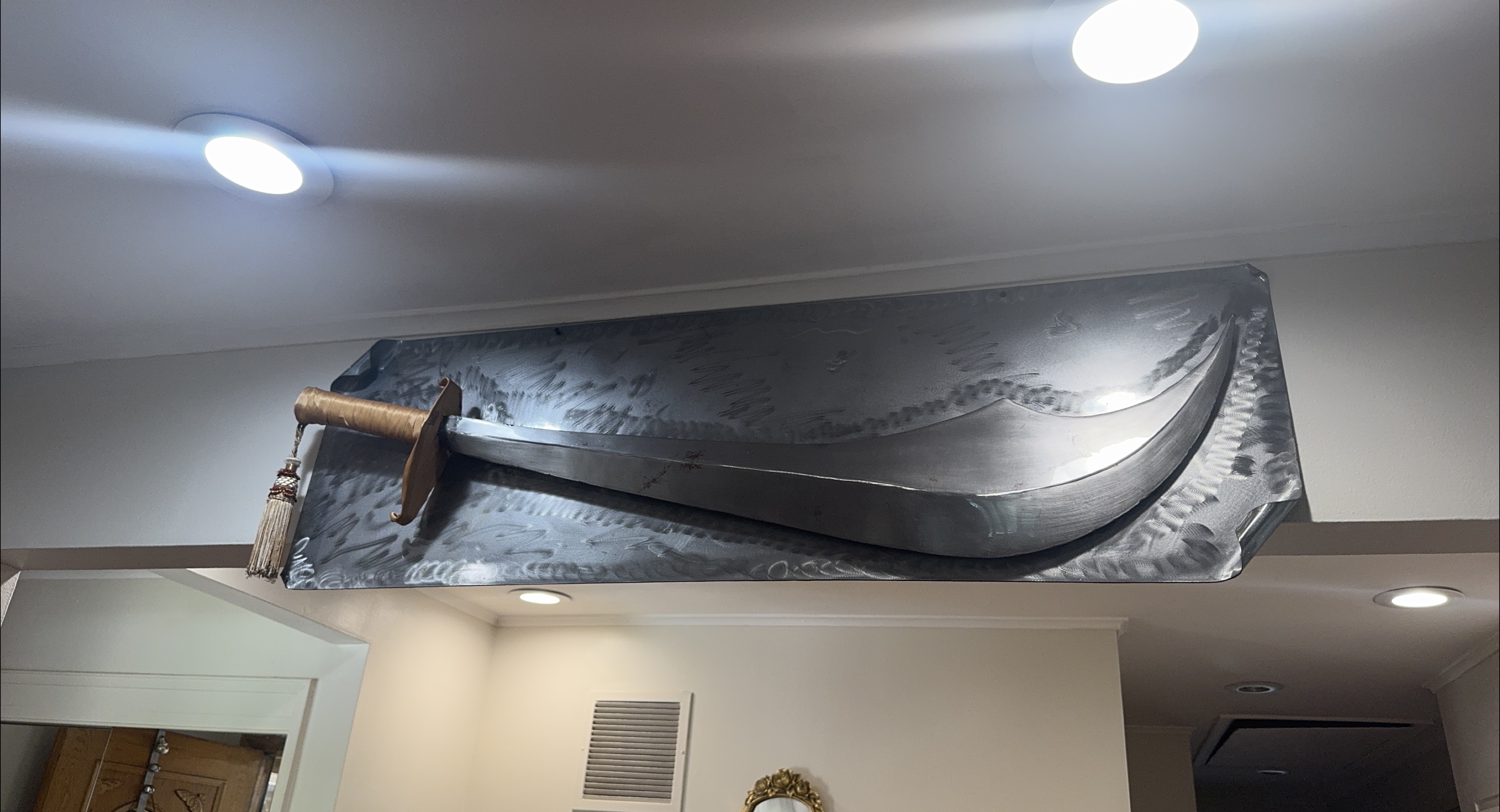 Metal Sword Wall Art thumbnail