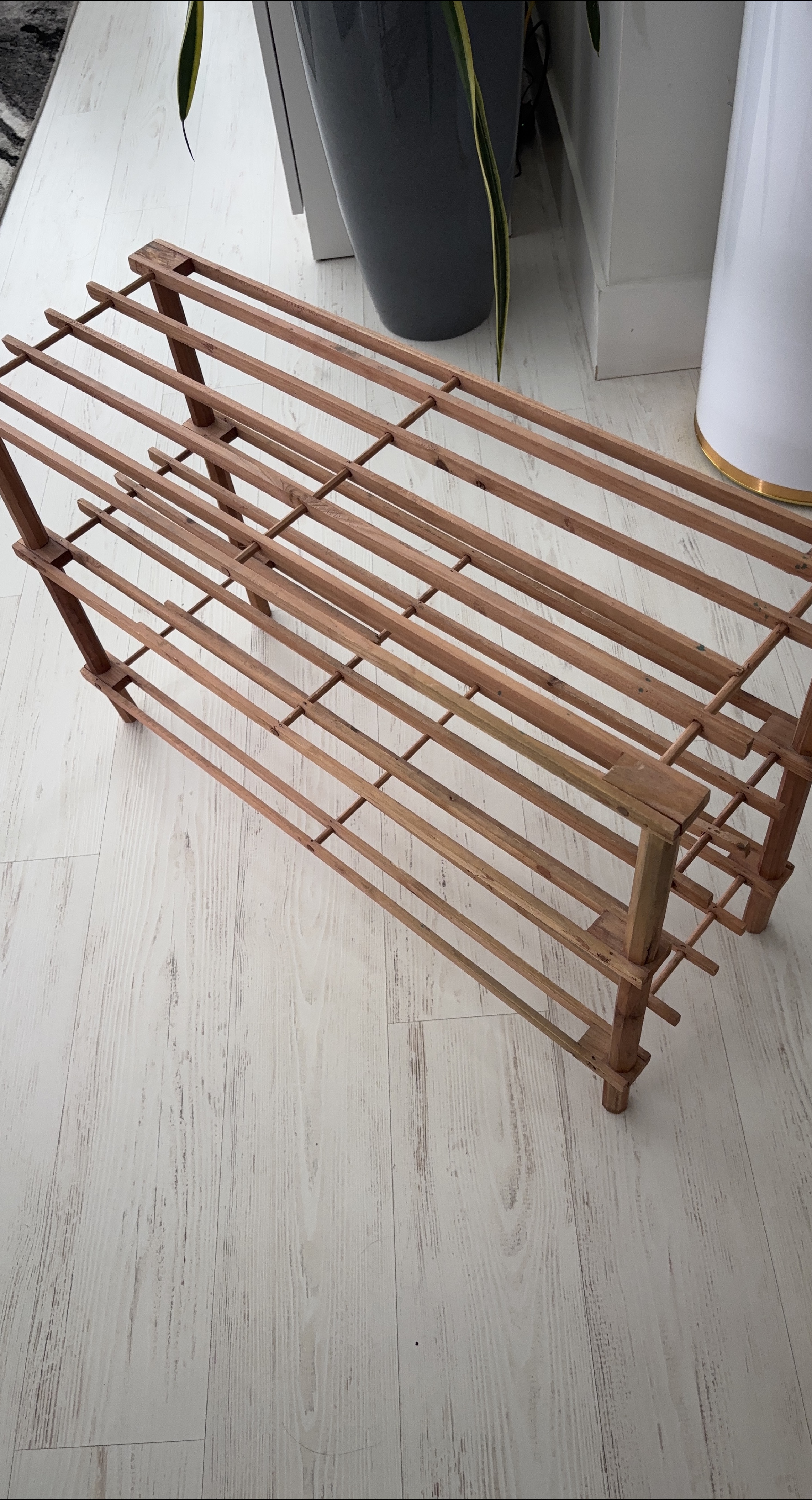 Wooden Shoe Rack thumbnail