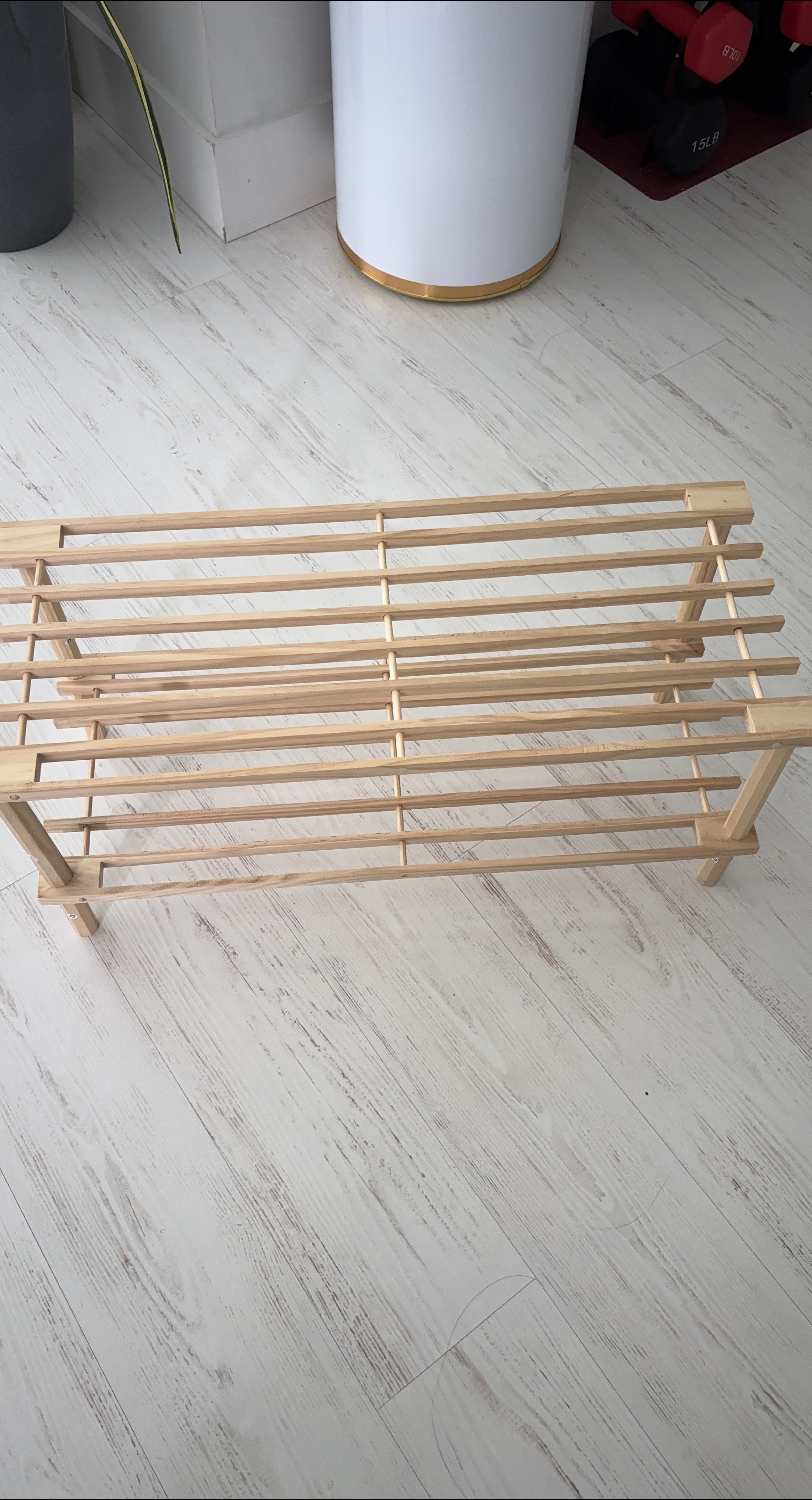 Wooden Shoe Rack thumbnail