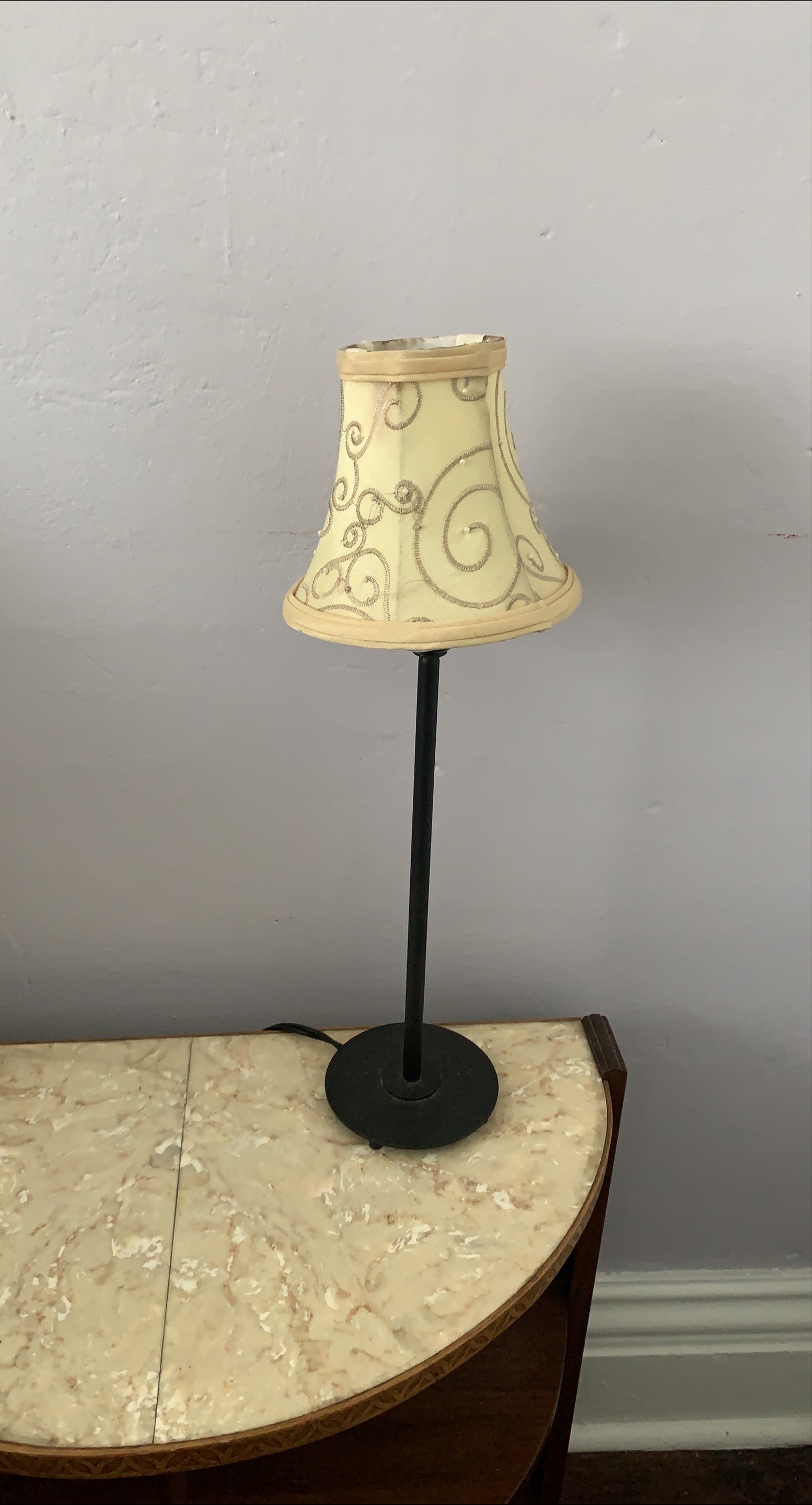 Small Table Lamp - Cream Shade thumbnail