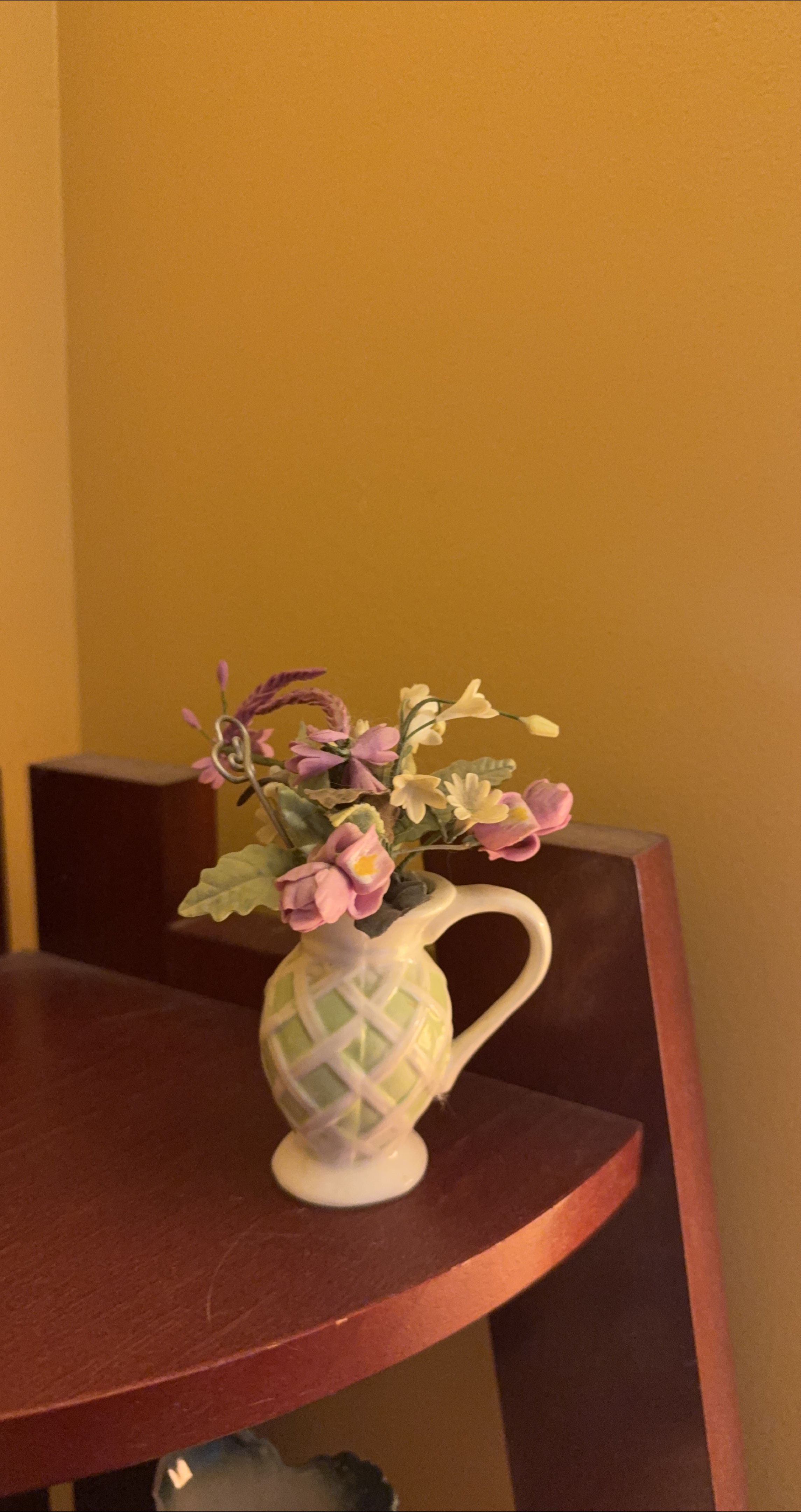 Decorative Floral Arrangement in Pitcher thumbnail