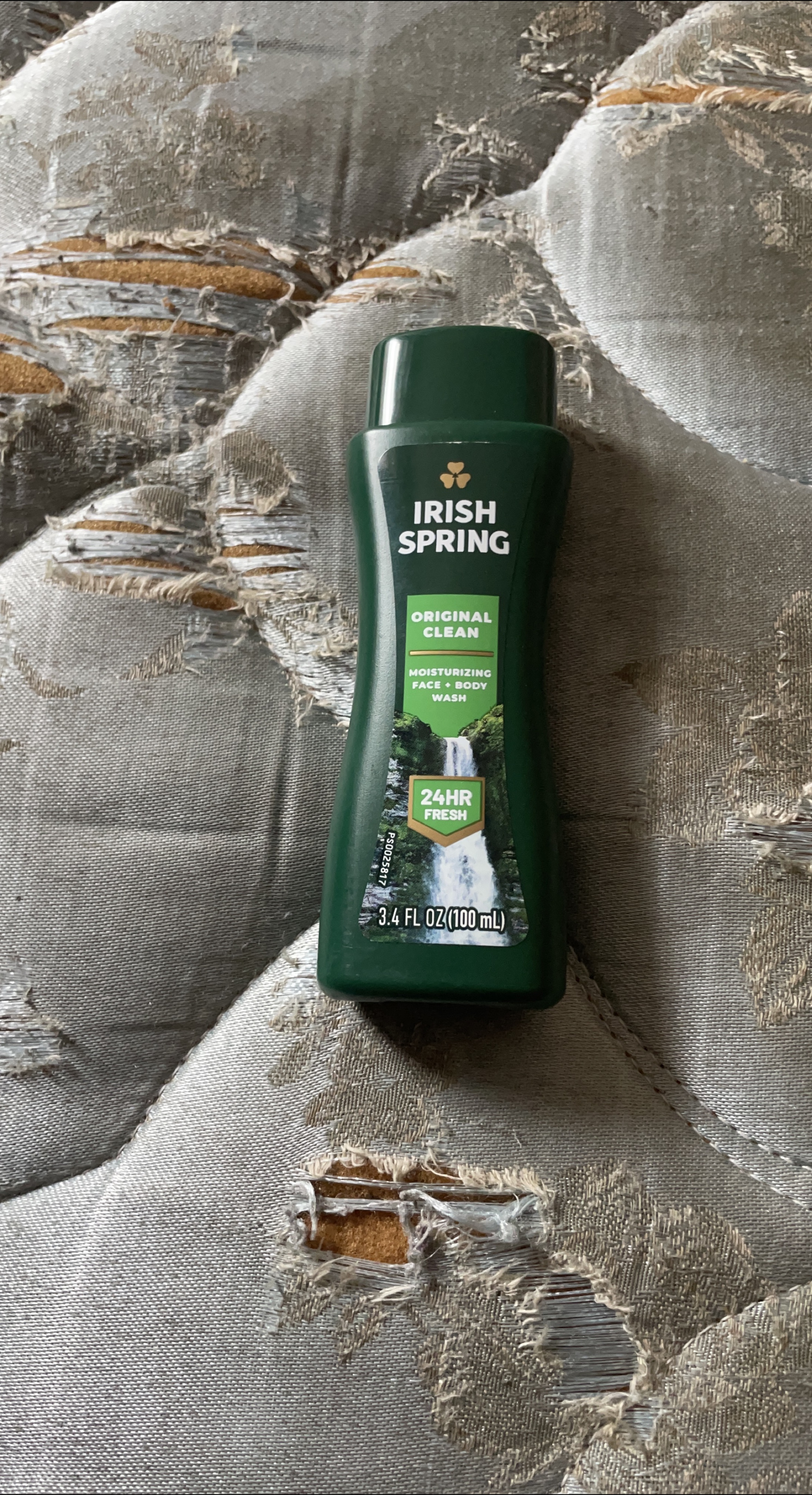 Irish Spring Original Clean Face + Body Wash 3.4 fl oz thumbnail