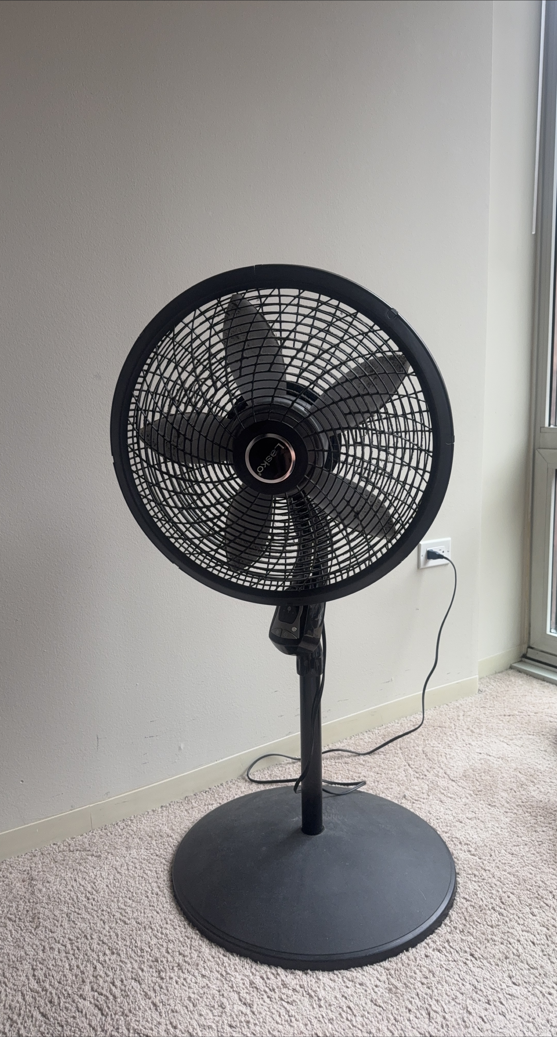 Lasko Black Stand Fan thumbnail