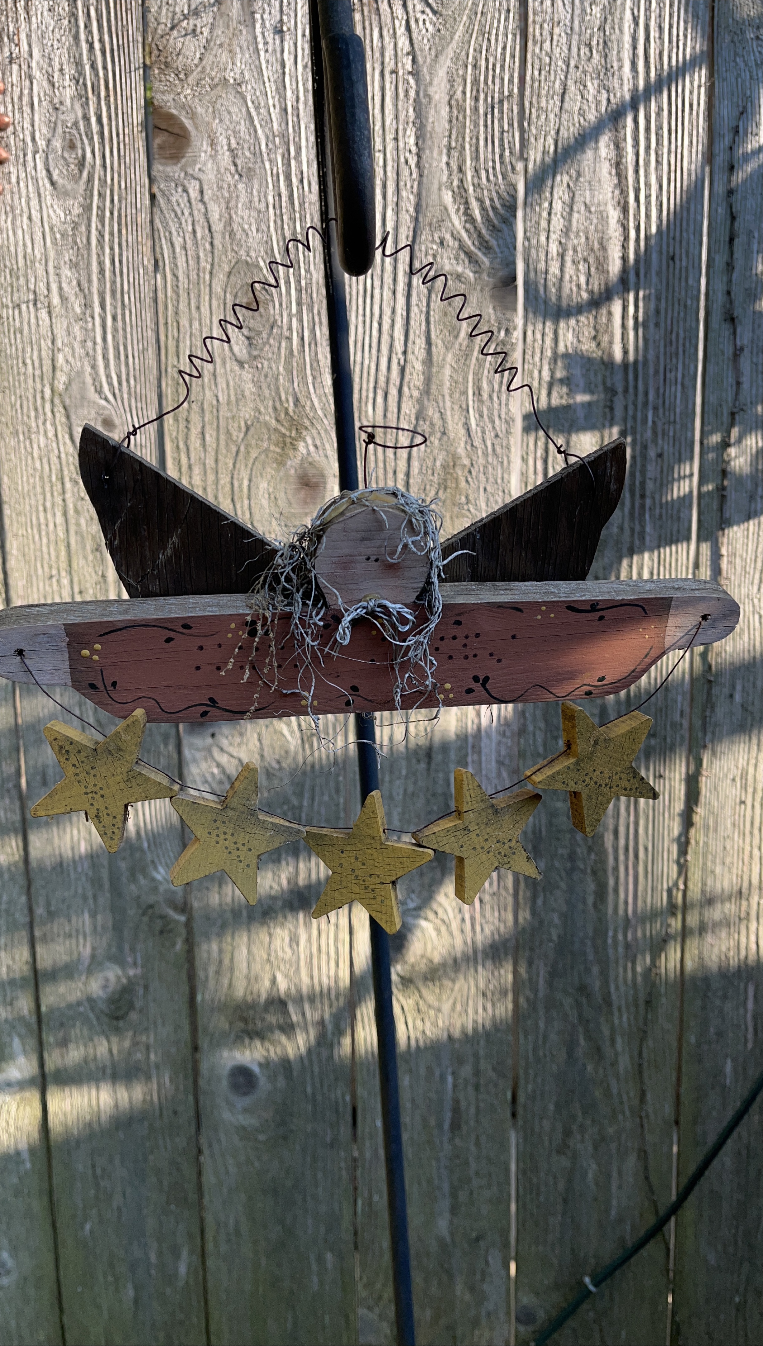 Wooden Angel Decoration thumbnail