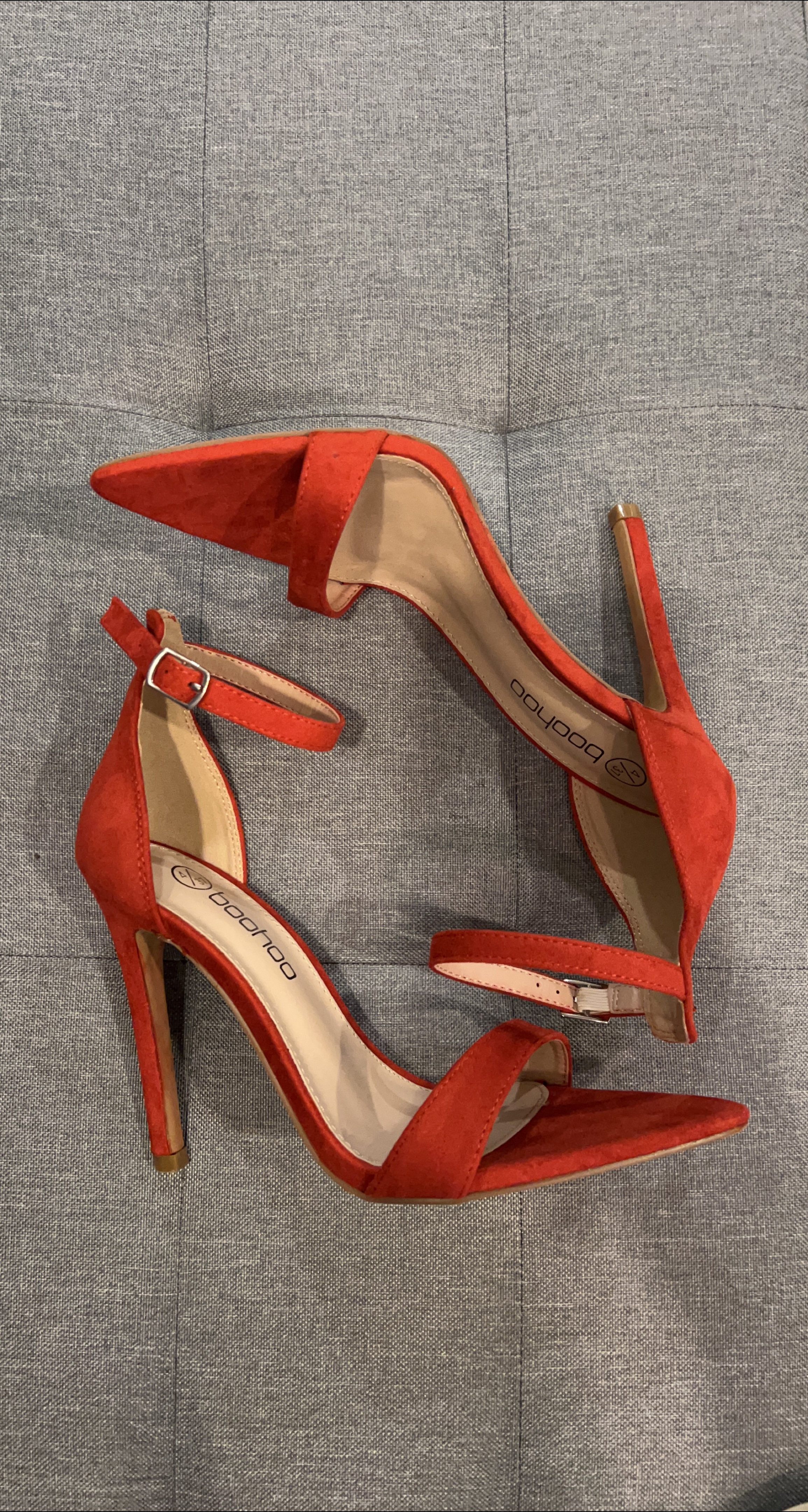 Boohoo Red Heels - Size 6 thumbnail