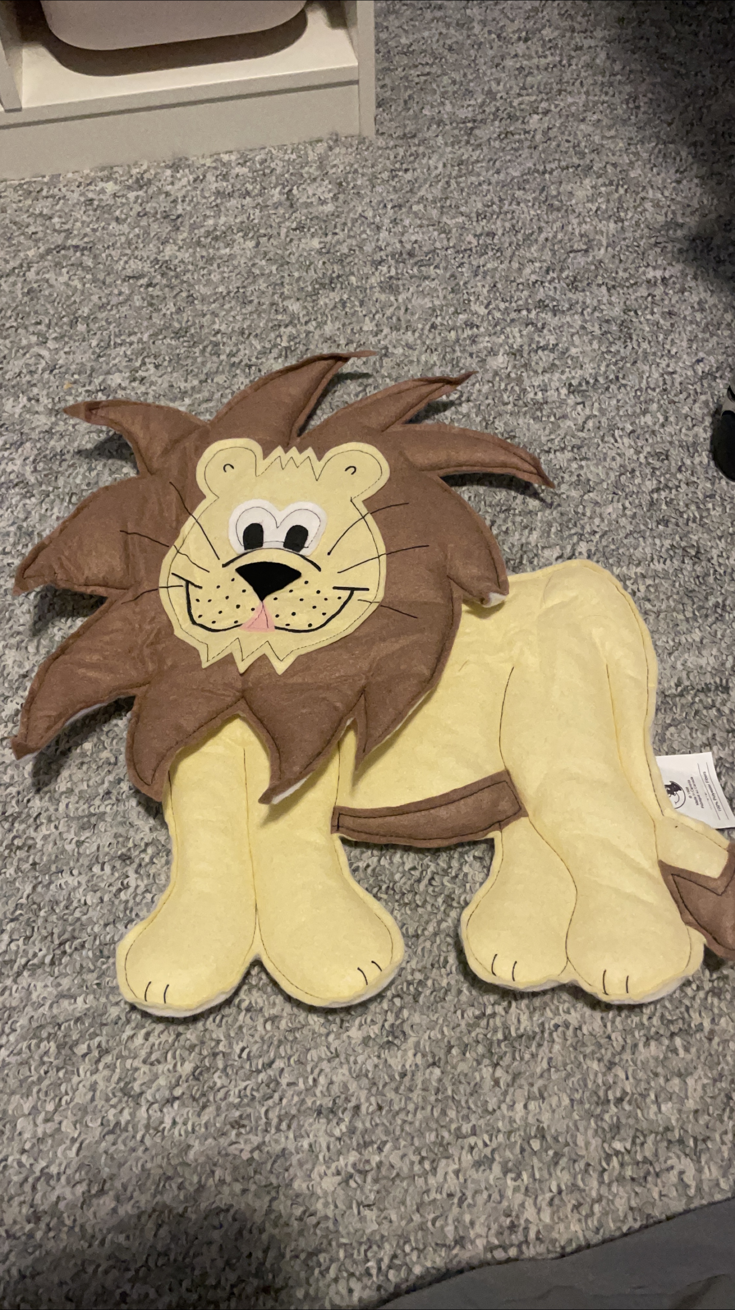 Lion Plush Rug thumbnail