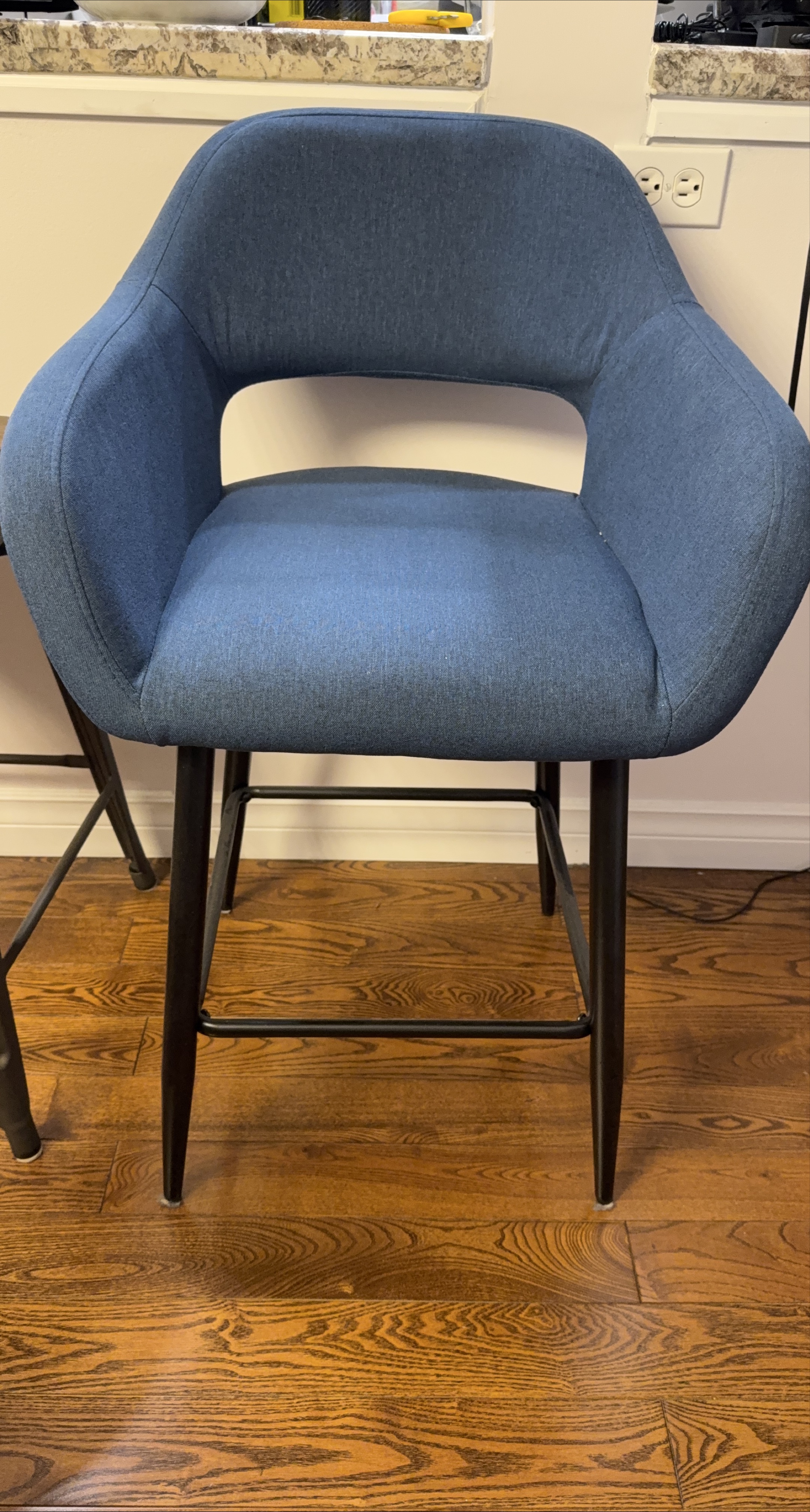 Blue Counter Height Stool thumbnail