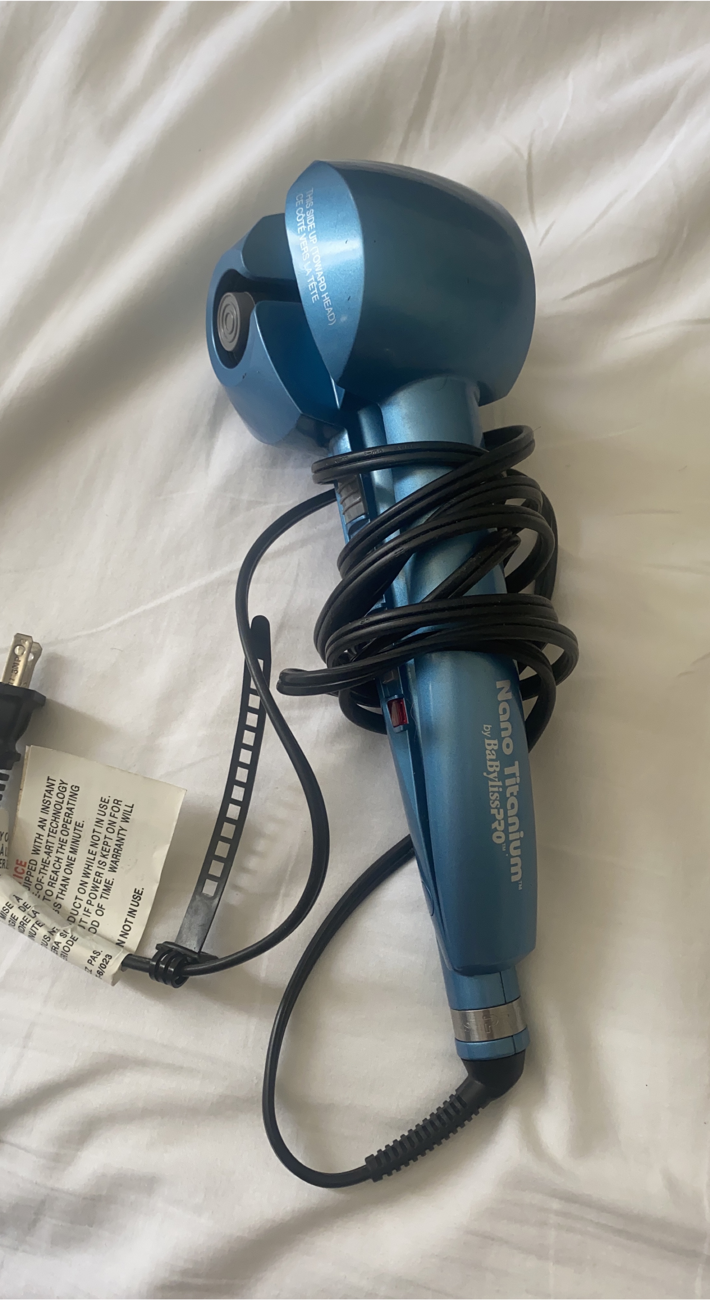 Babyliss Pro Nano Titanium Curling Iron thumbnail
