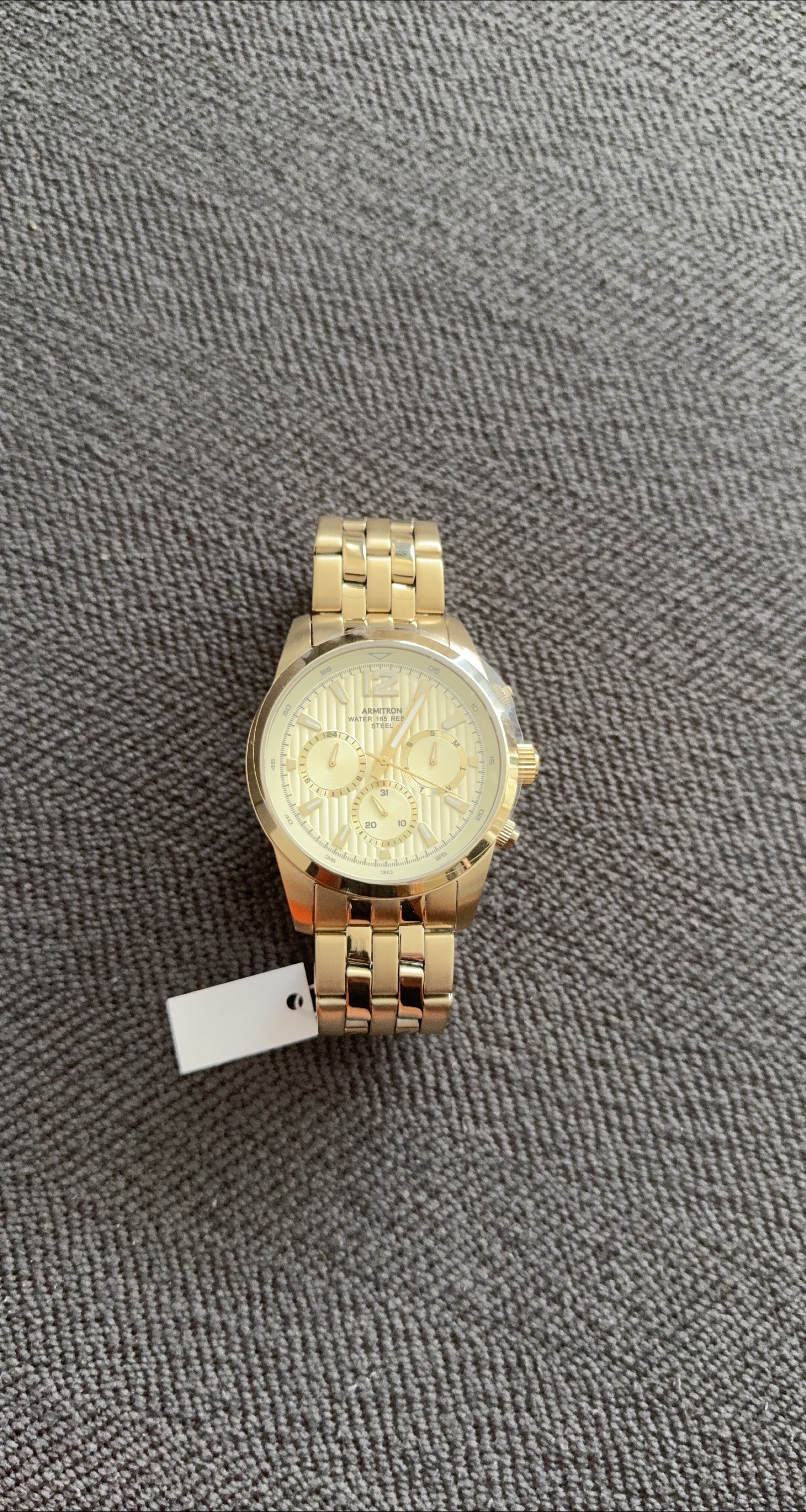 Armitron Gold-Tone Stainless Steel Watch thumbnail