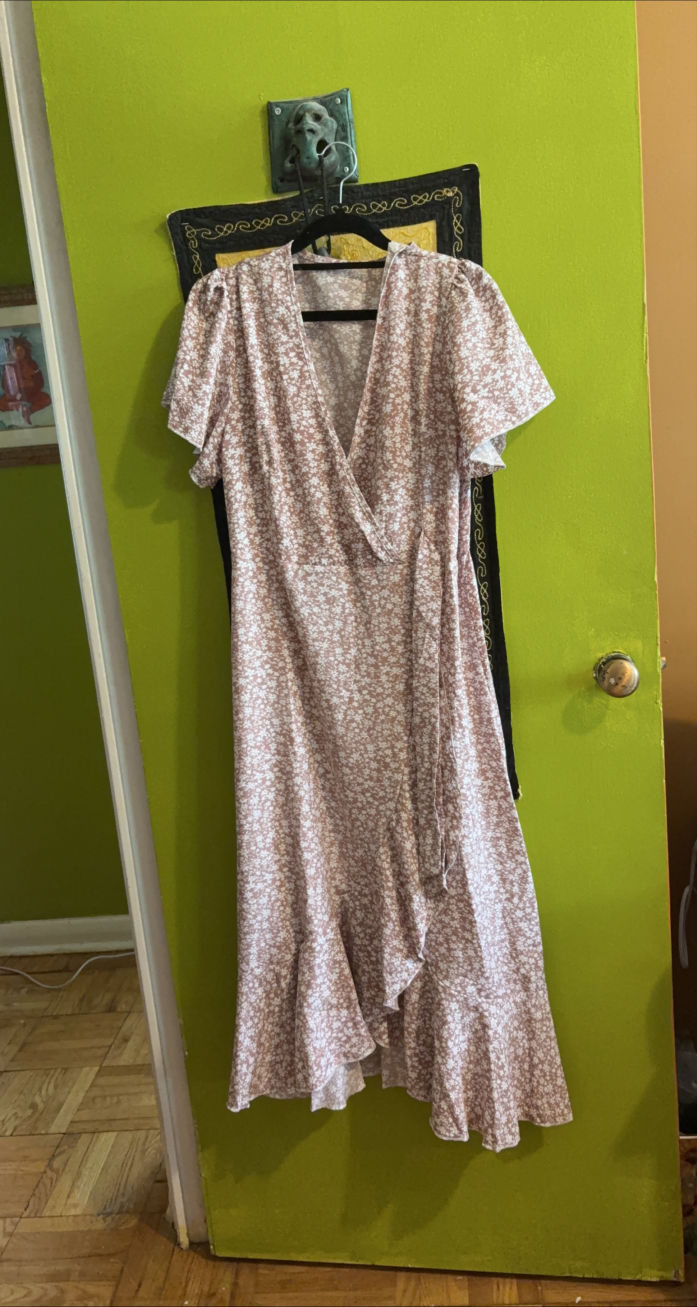 Floral Wrap Dress image indicator(1)