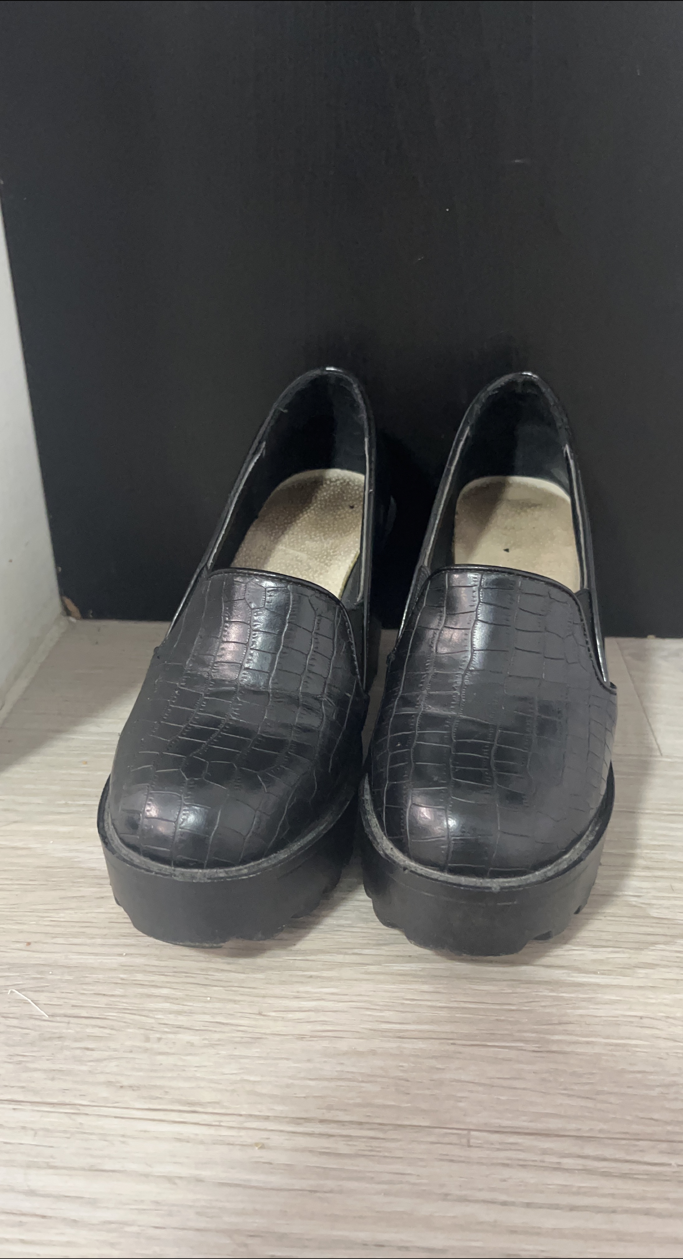 Black Platform Loafers thumbnail