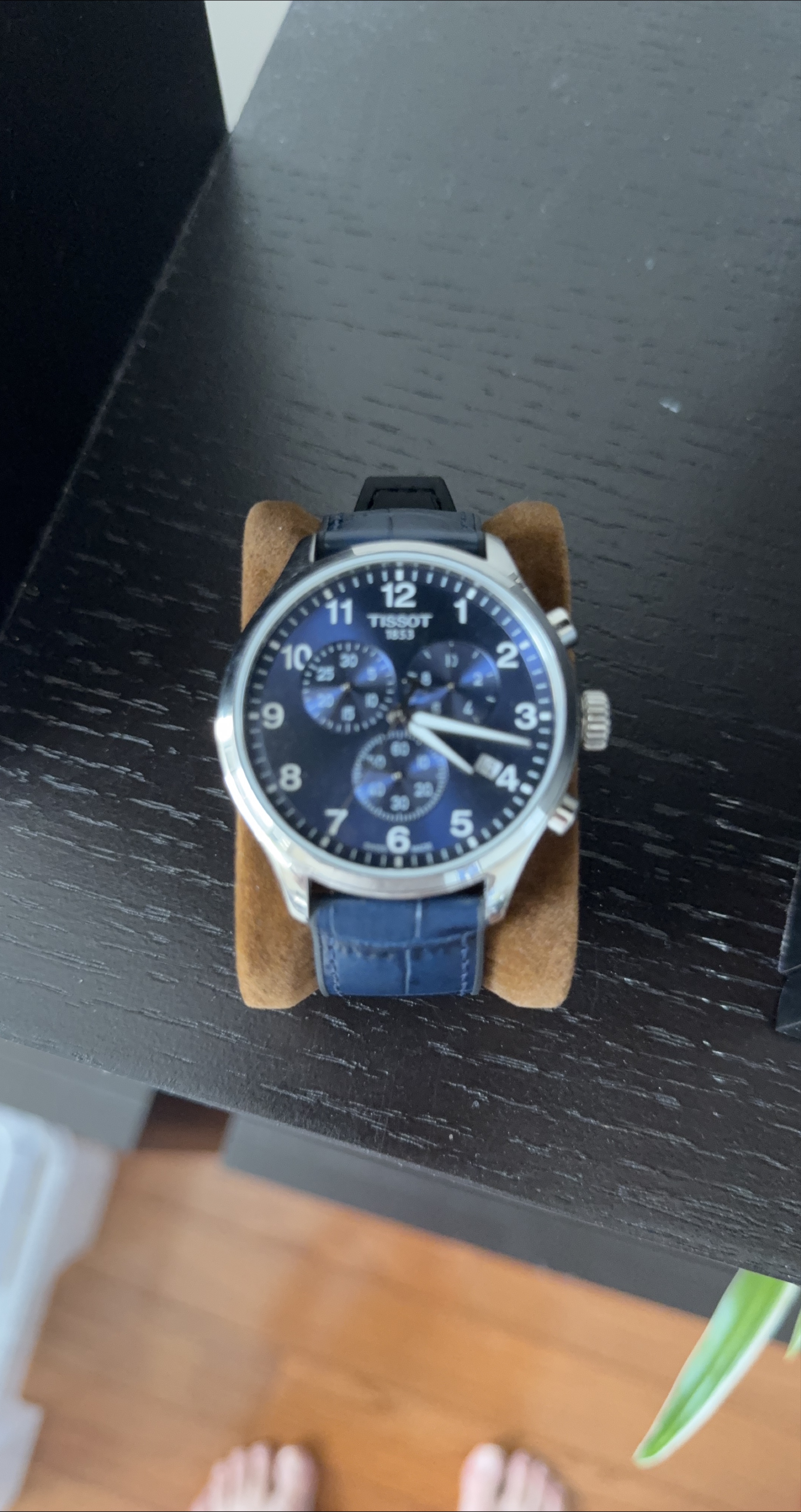 Tissot chronograph Blue Watch thumbnail