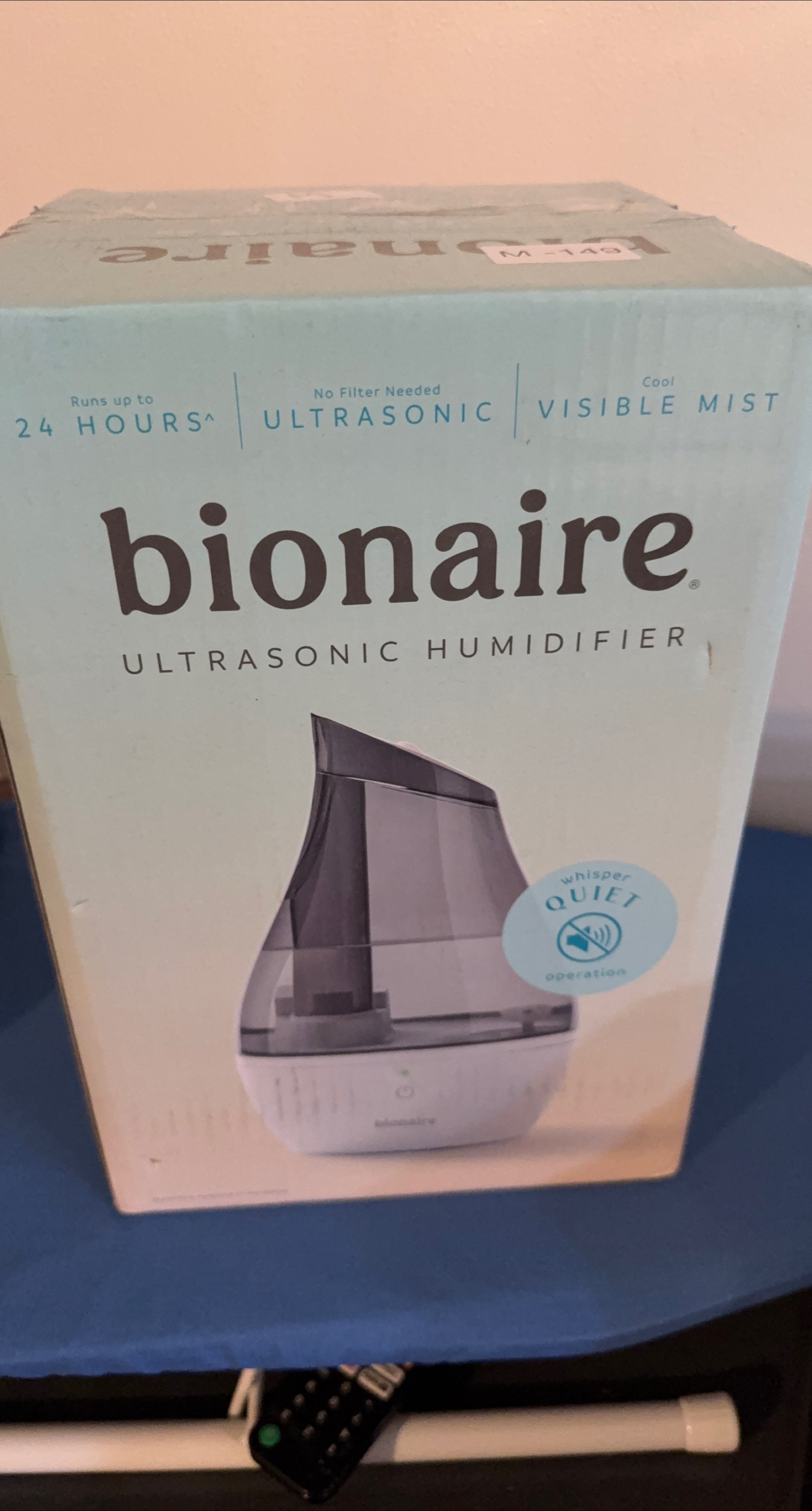 Bionaire Ultrasonic Humidifier - Runs up to 24 Hours thumbnail
