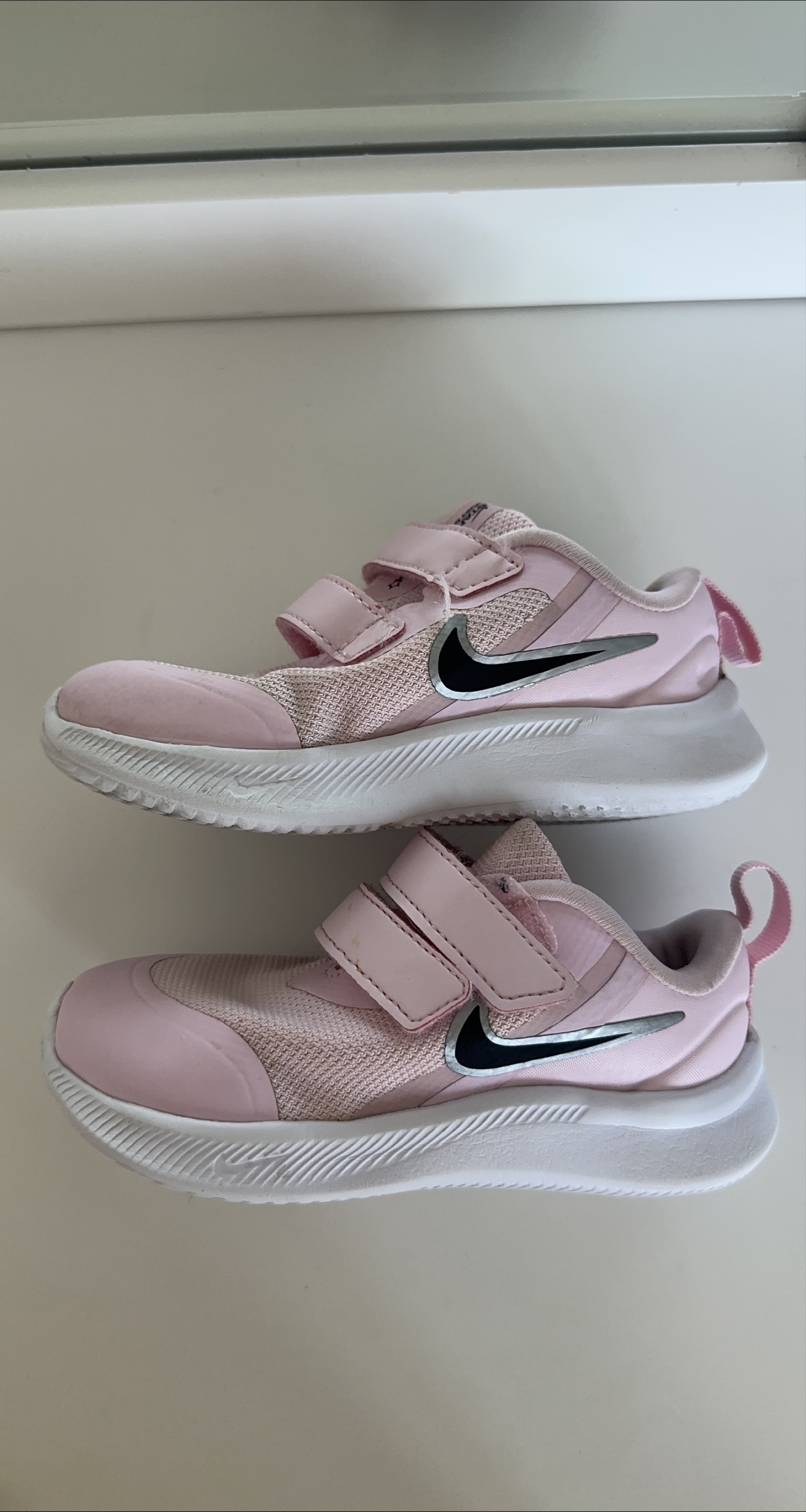 Nike Downshifter Pink Toddler Sneakers thumbnail