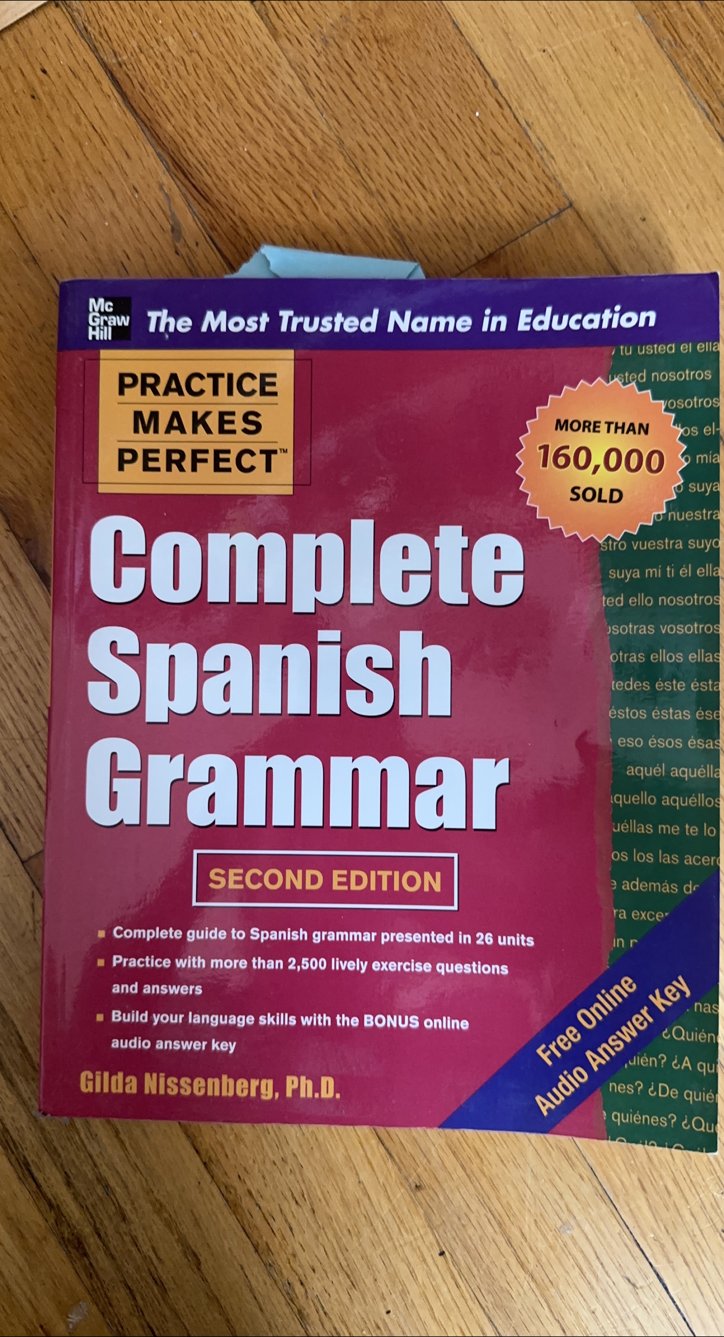 Complete Spanish Grammar Book 2nd Edition thumbnail