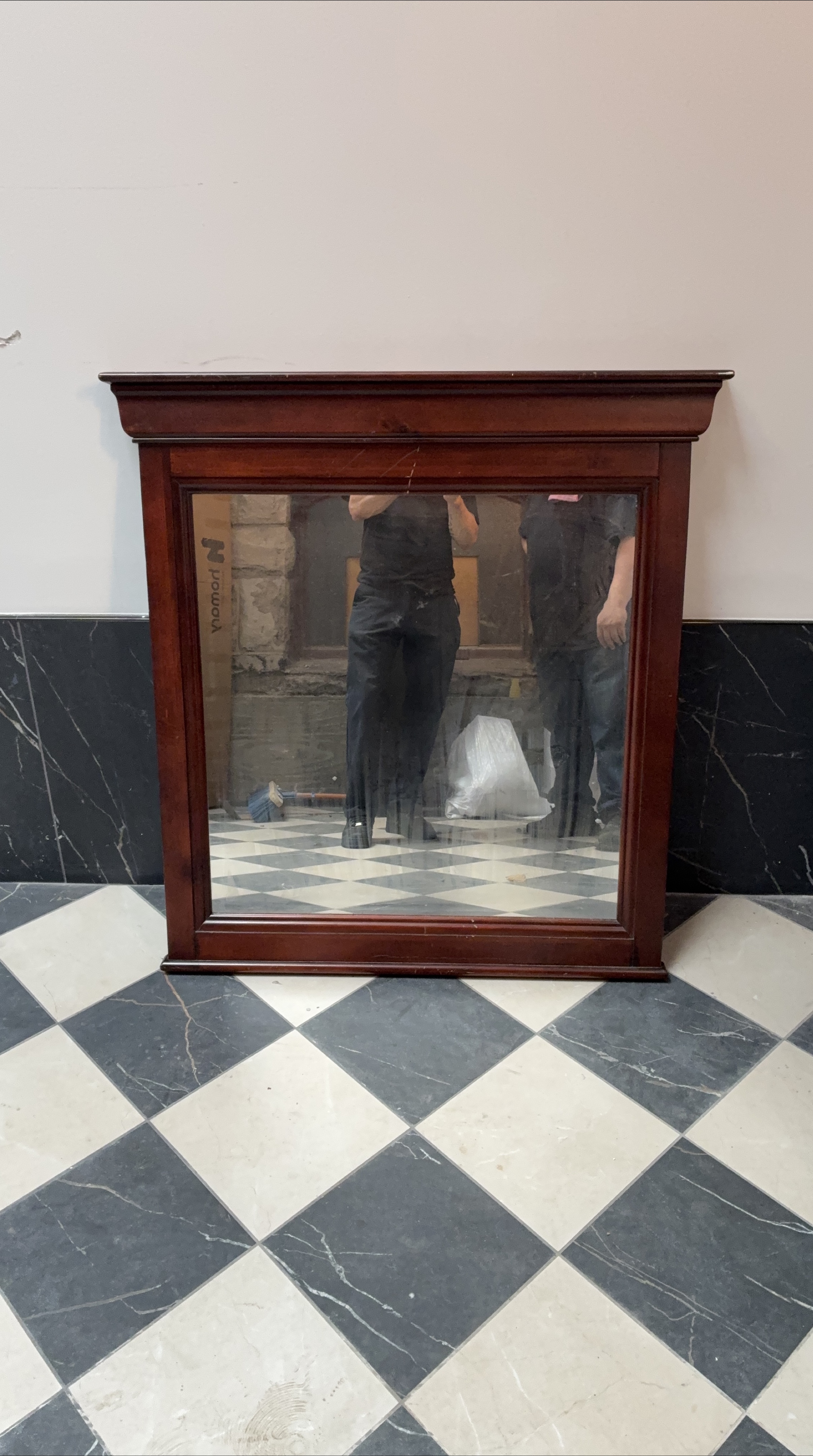Wooden Framed Mirror thumbnail