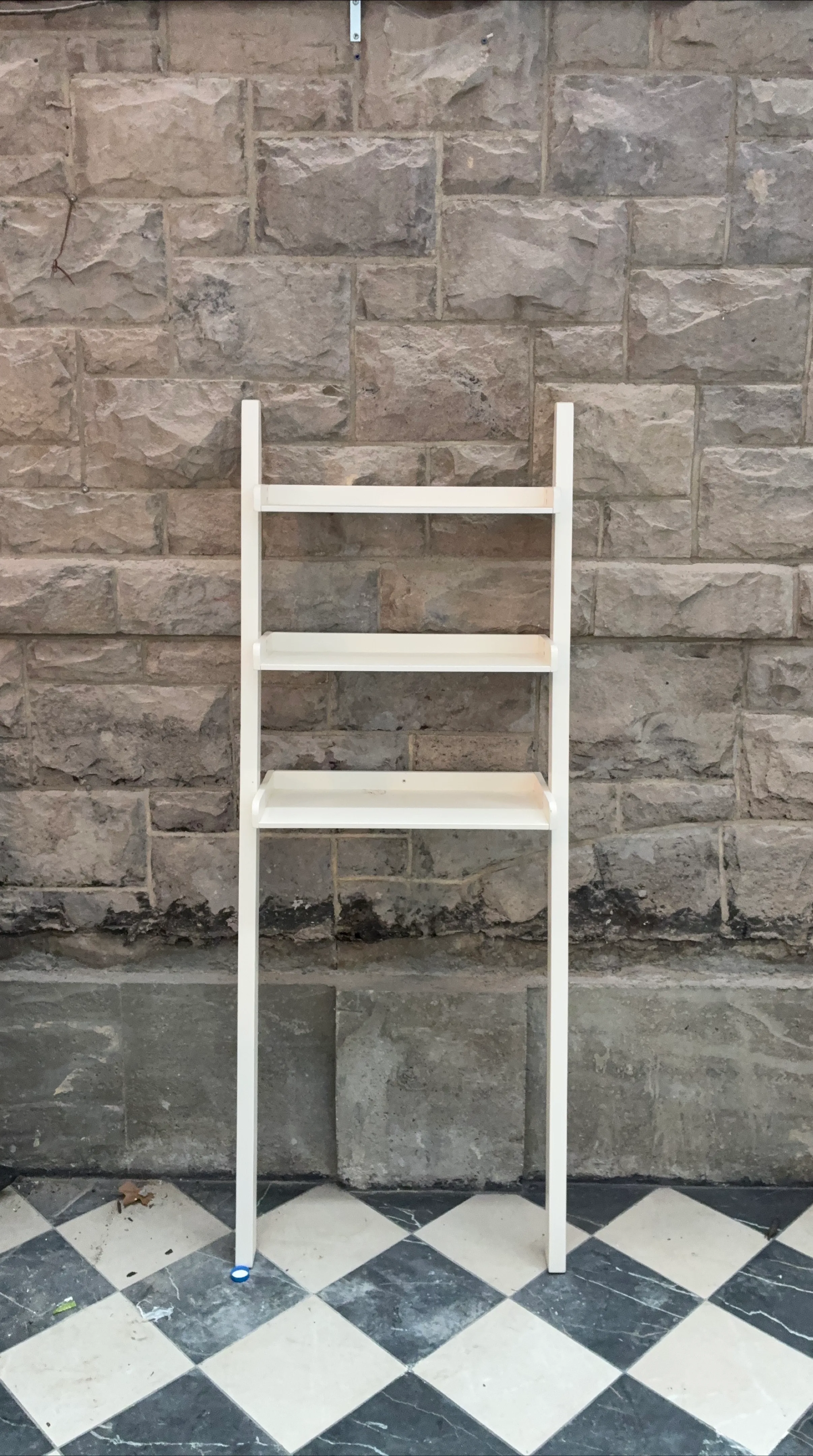White Ladder Shelf - 3 Tier