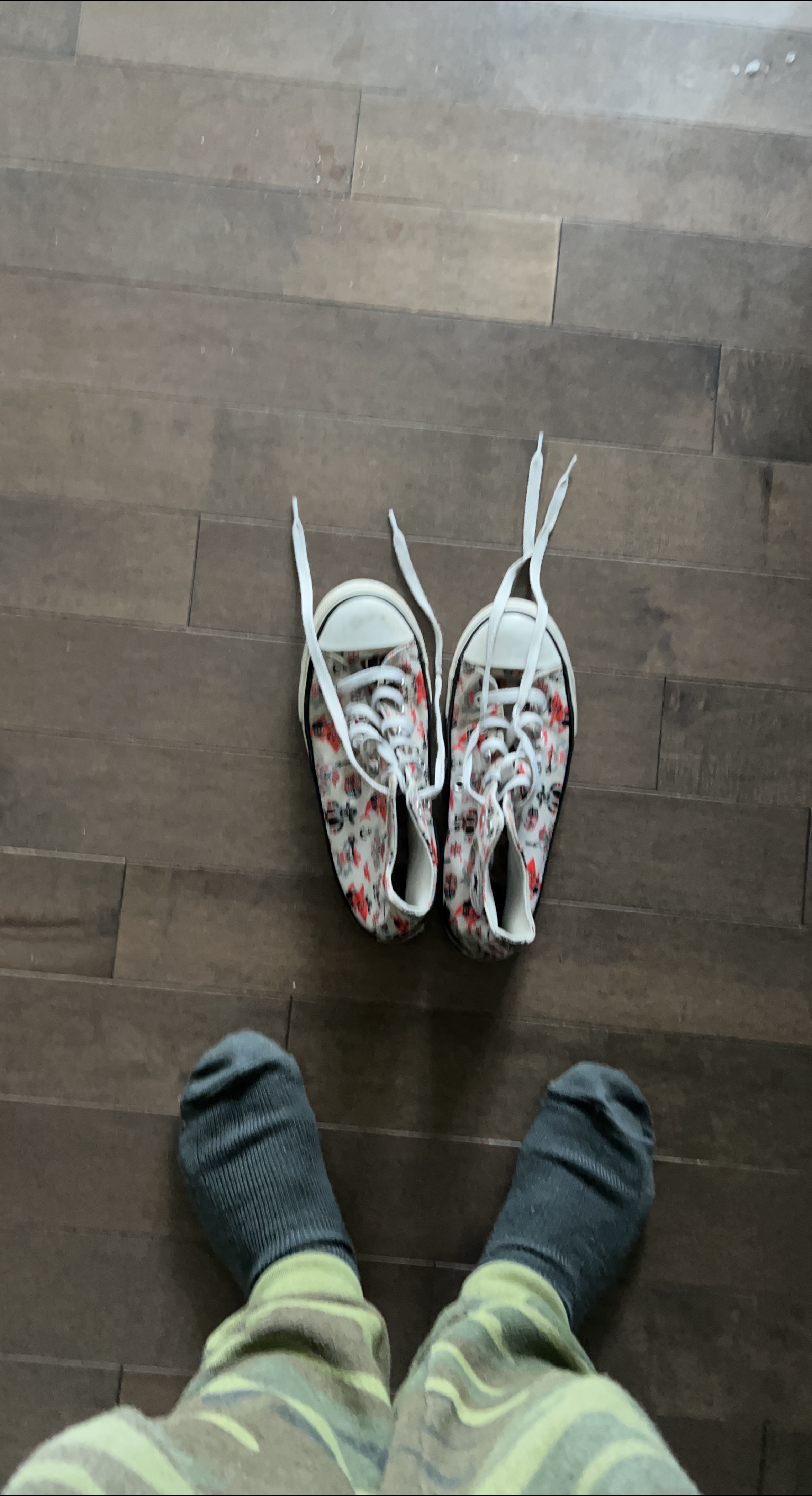 Patterned Converse Shoes thumbnail