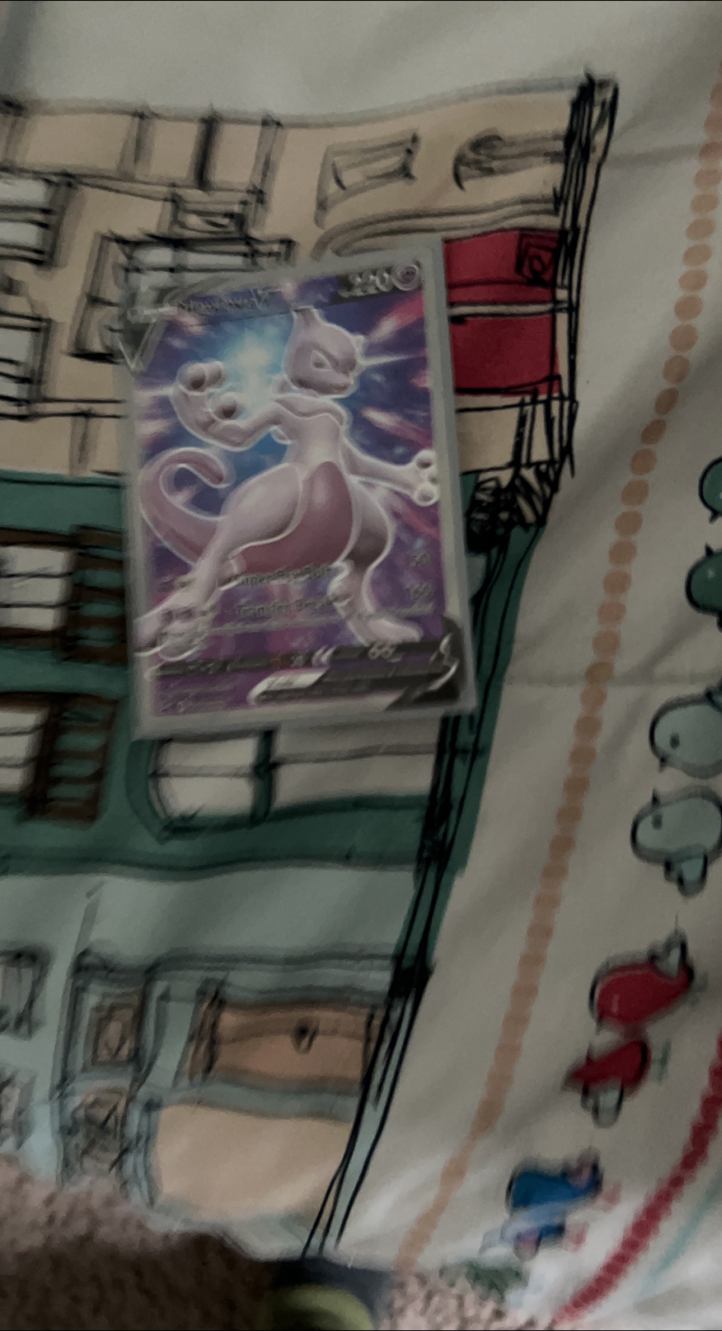 Mewtwo V Pokemon Card thumbnail