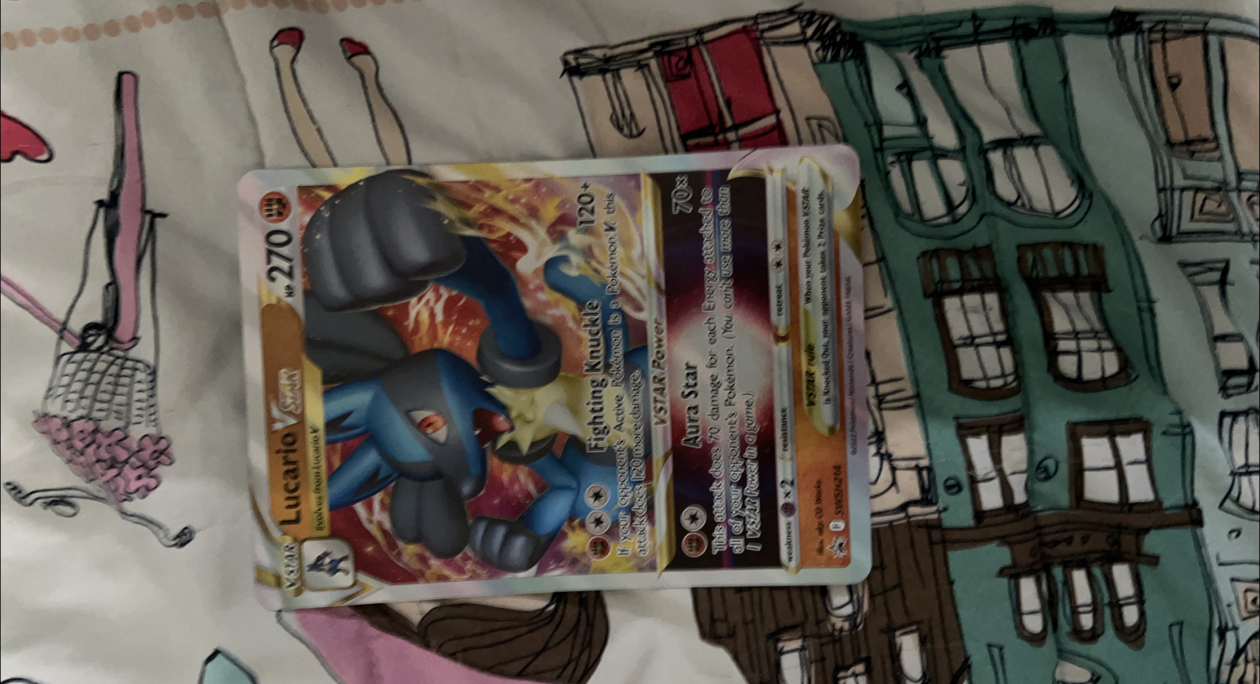 Lucario VSTAR Pokemon card thumbnail