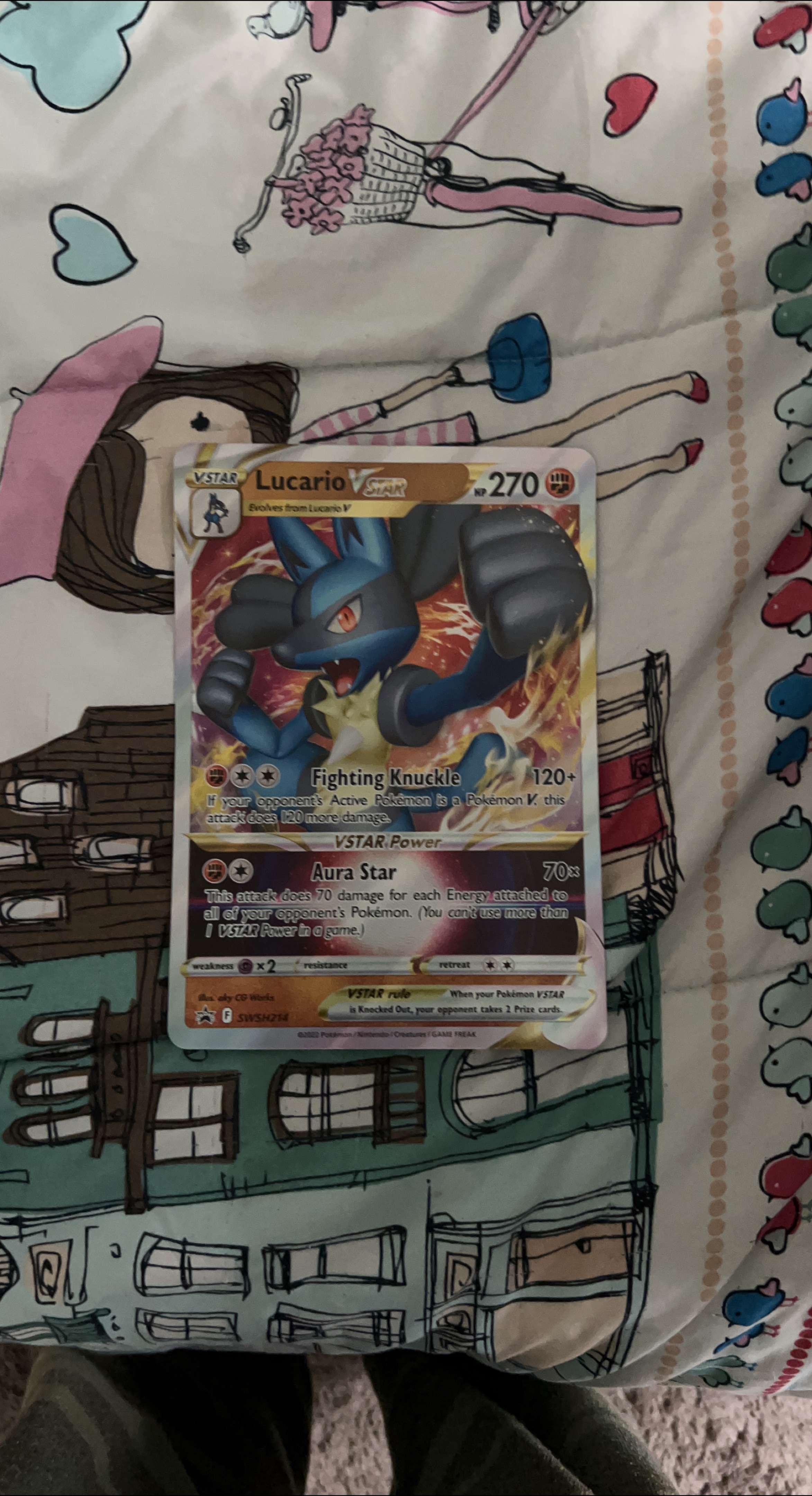 Lucario VSTAR Pokemon Card thumbnail
