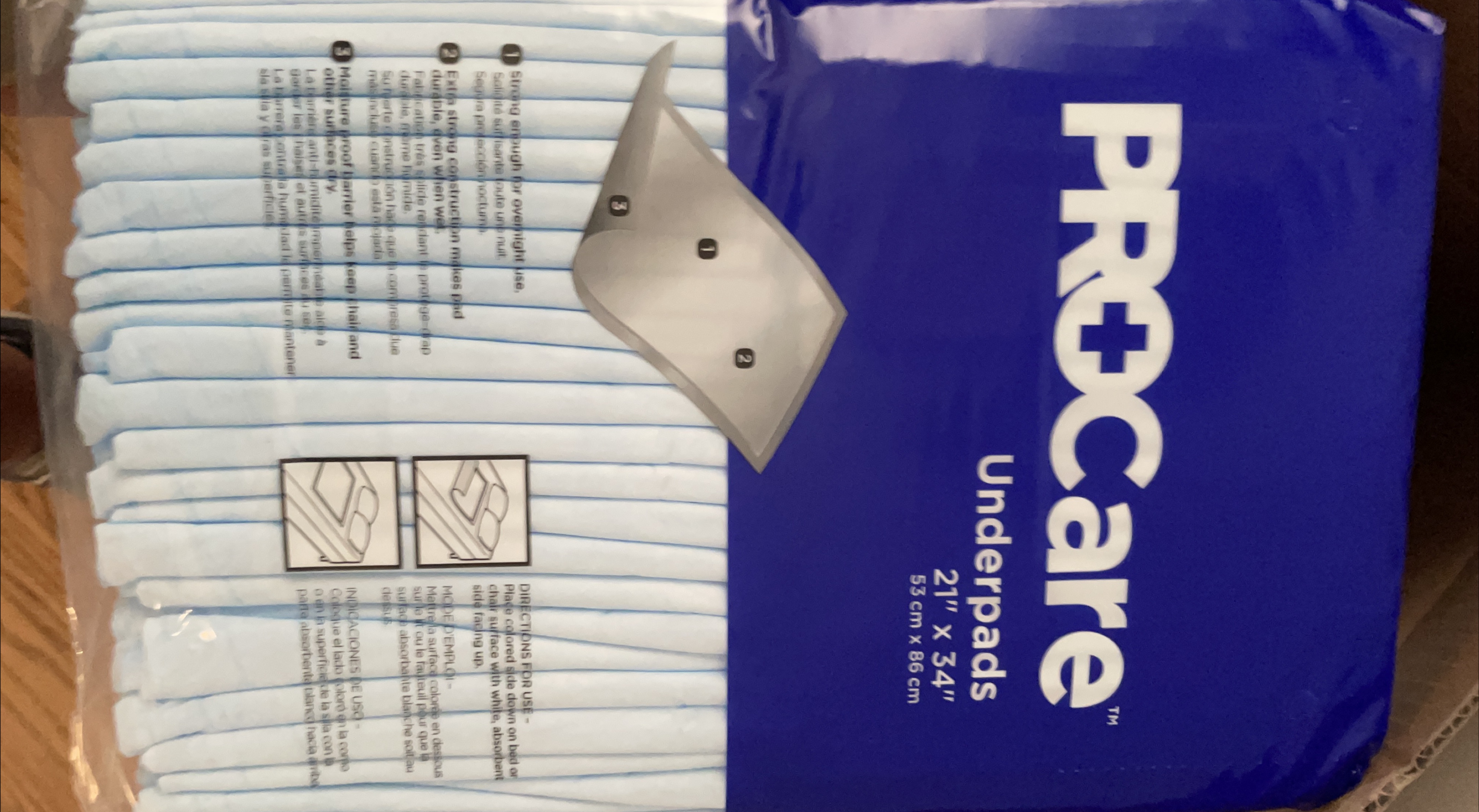 PROCare Underpads 21" x 34" thumbnail