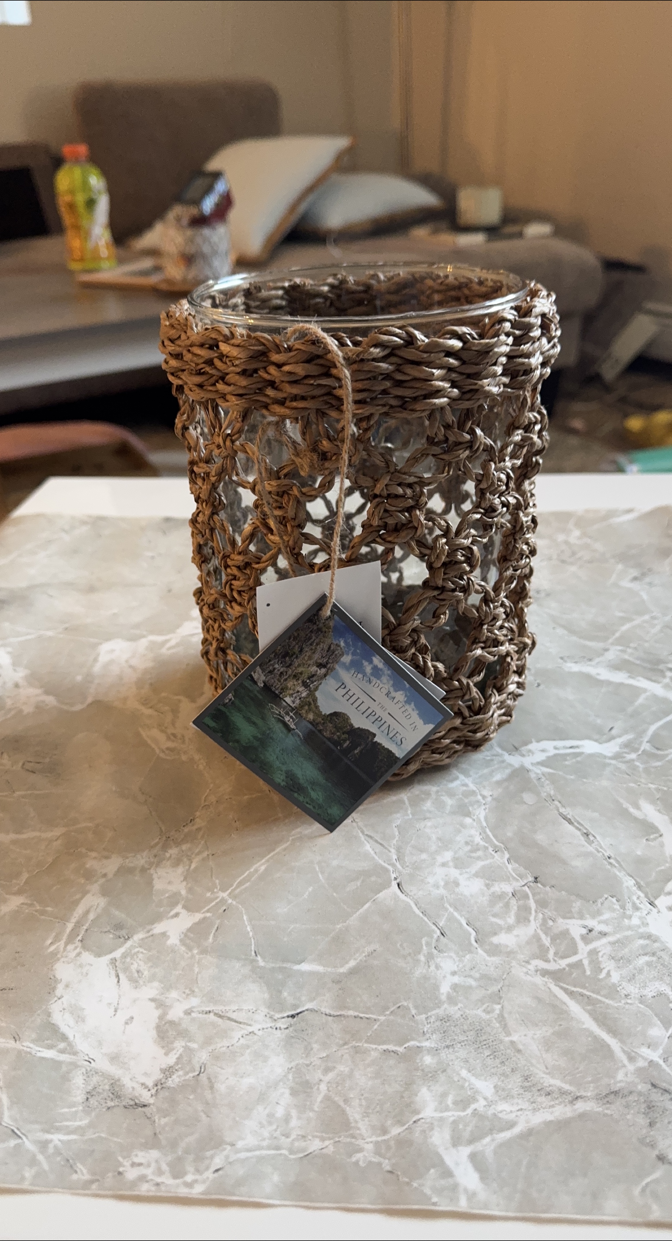 Handcrafted Philippines Glass Vase thumbnail
